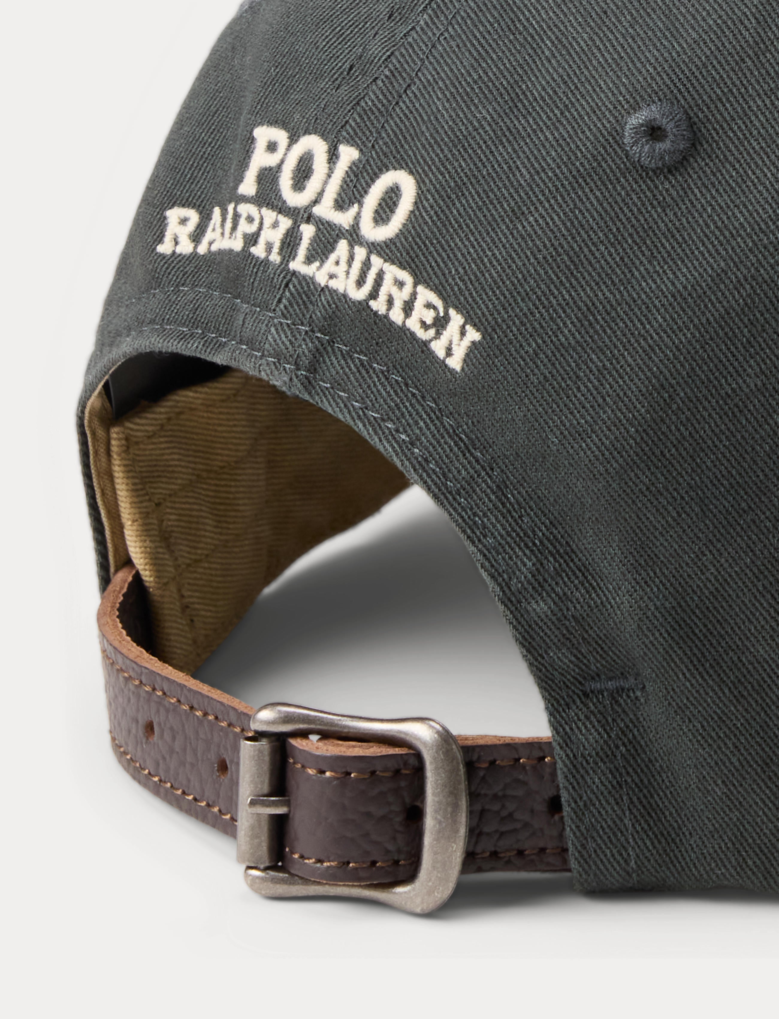 Men's Polo Ralph Lauren Polo Bear Twill Ball Cap Deep Grey