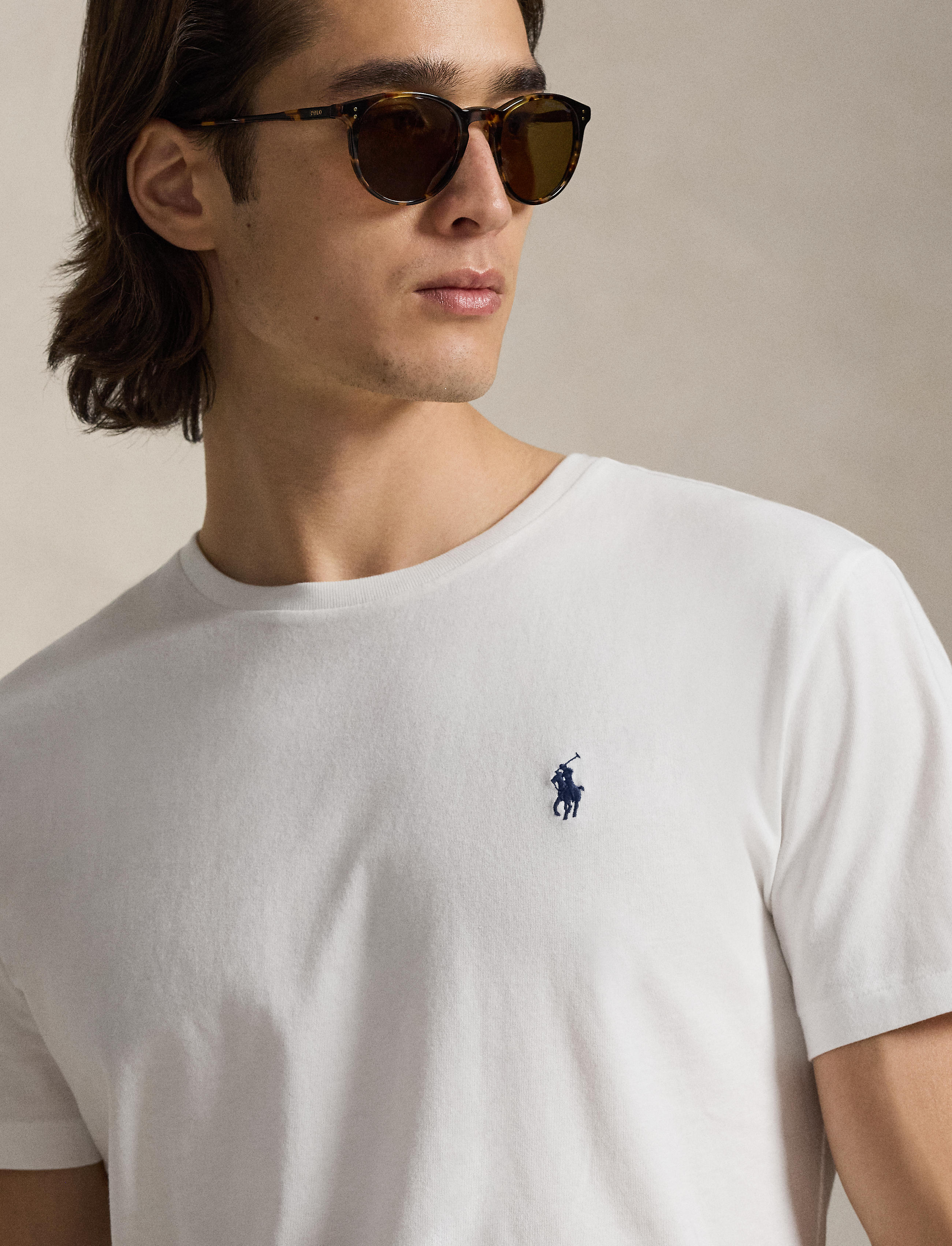 Men's Polo Ralph Lauren Crewneck T-Shirt White