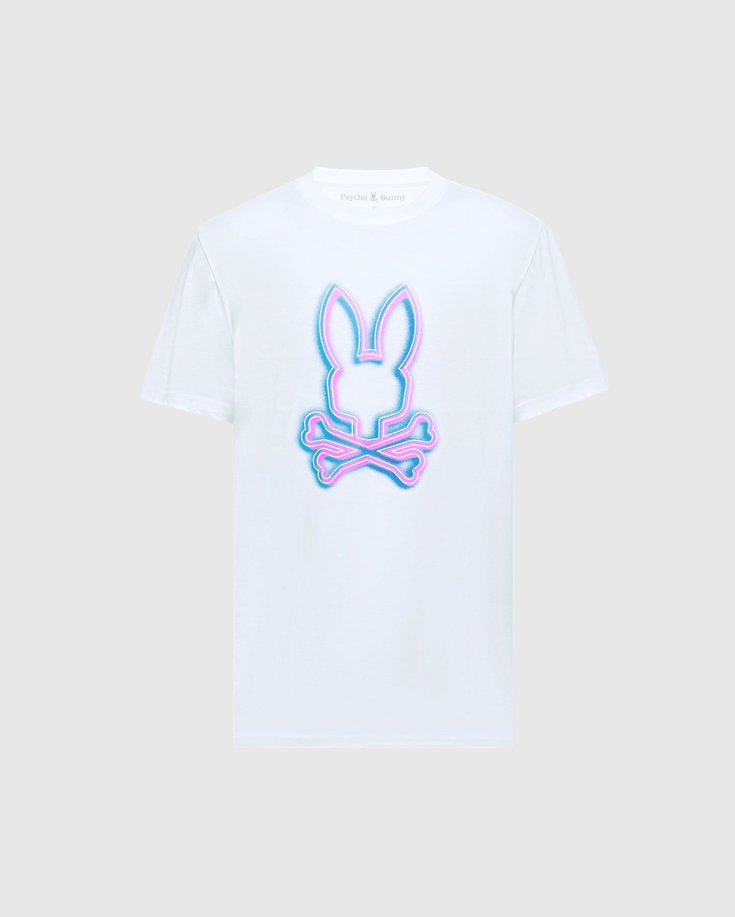 Men's Psycho Bunny Andros Graphic Tee White