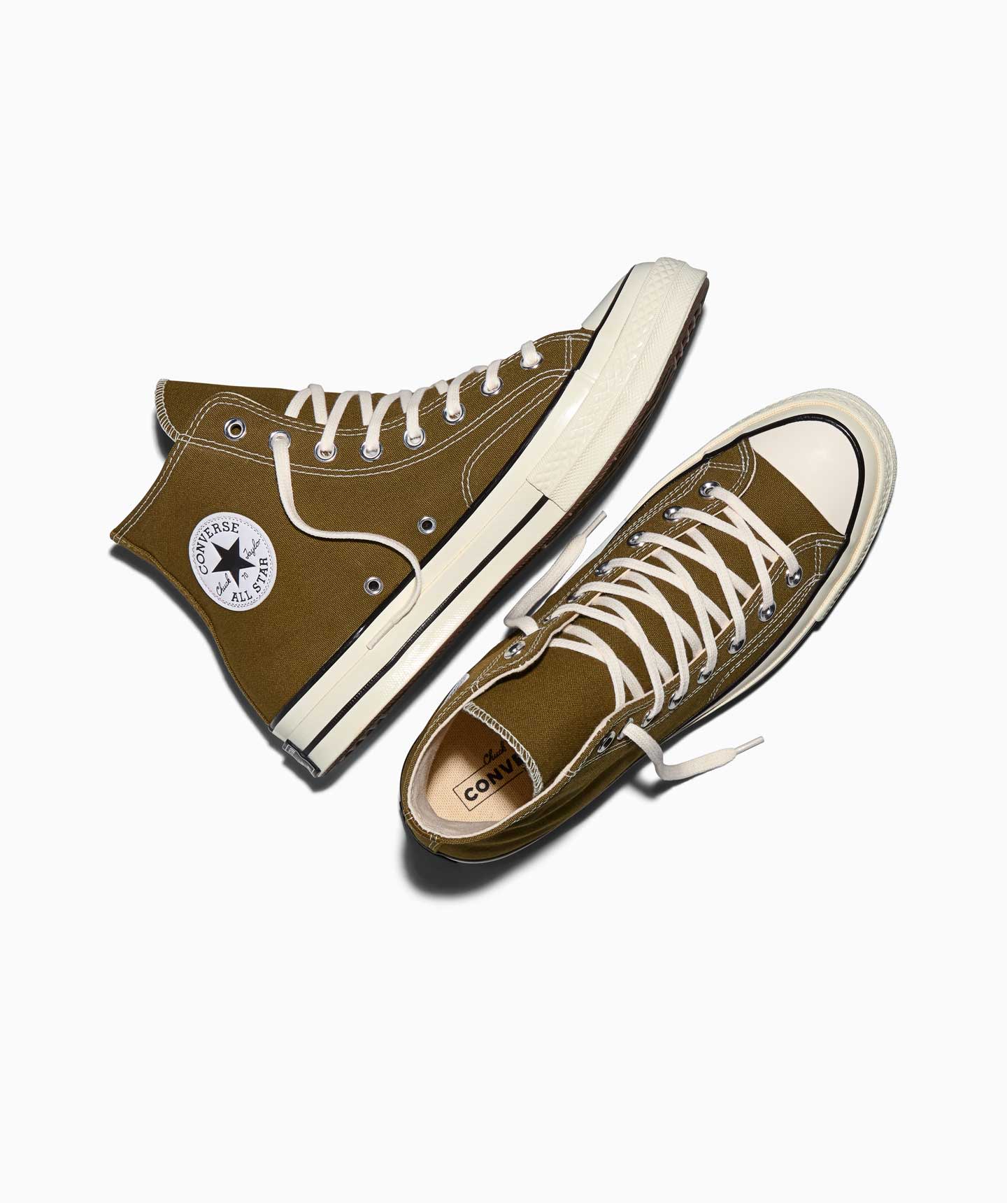 Men's Converse Chuck 70 High Tops Shoes Bog Down