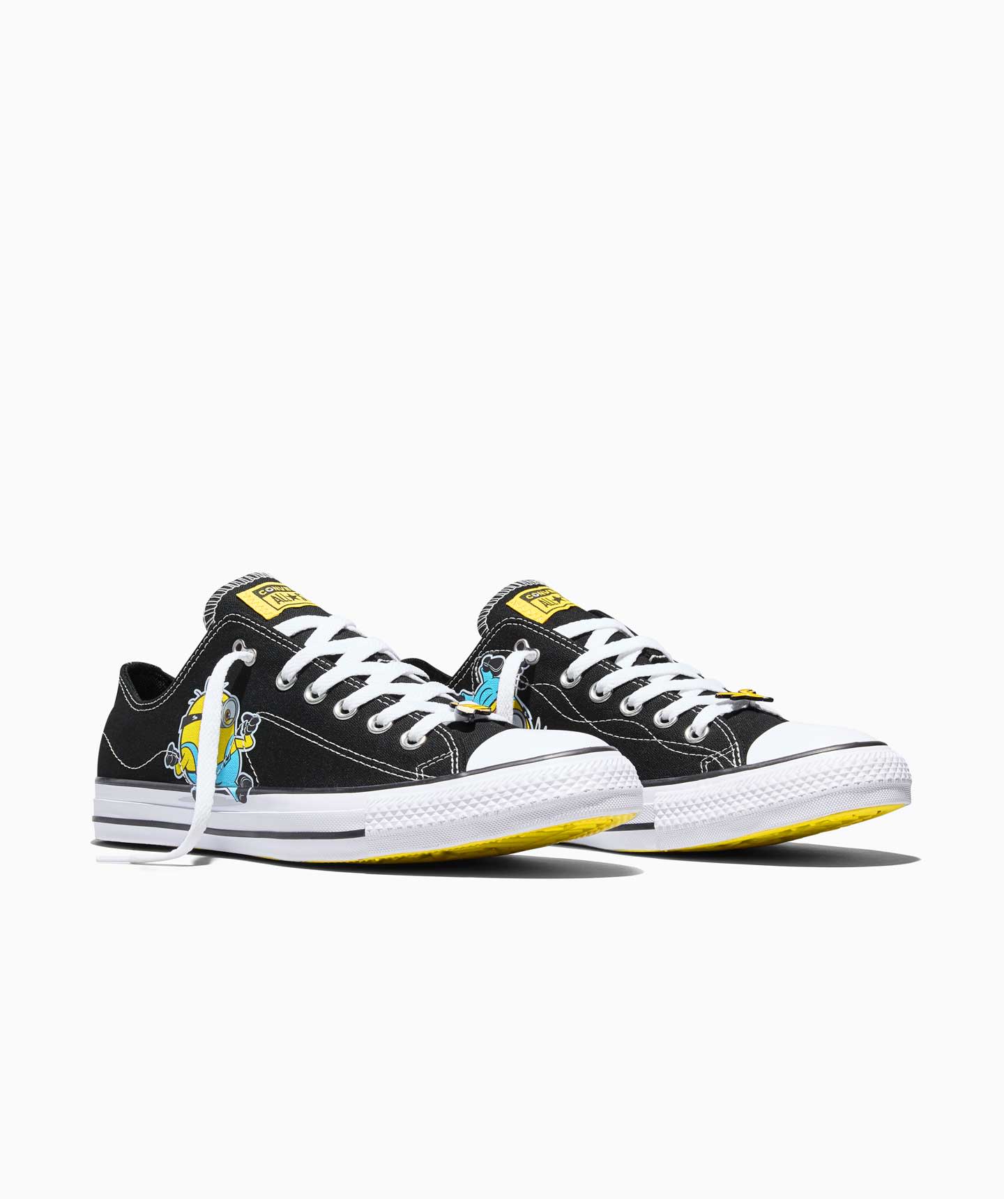 Unisex Converse Chuck Taylor All Star Minions 3 Shoes Black