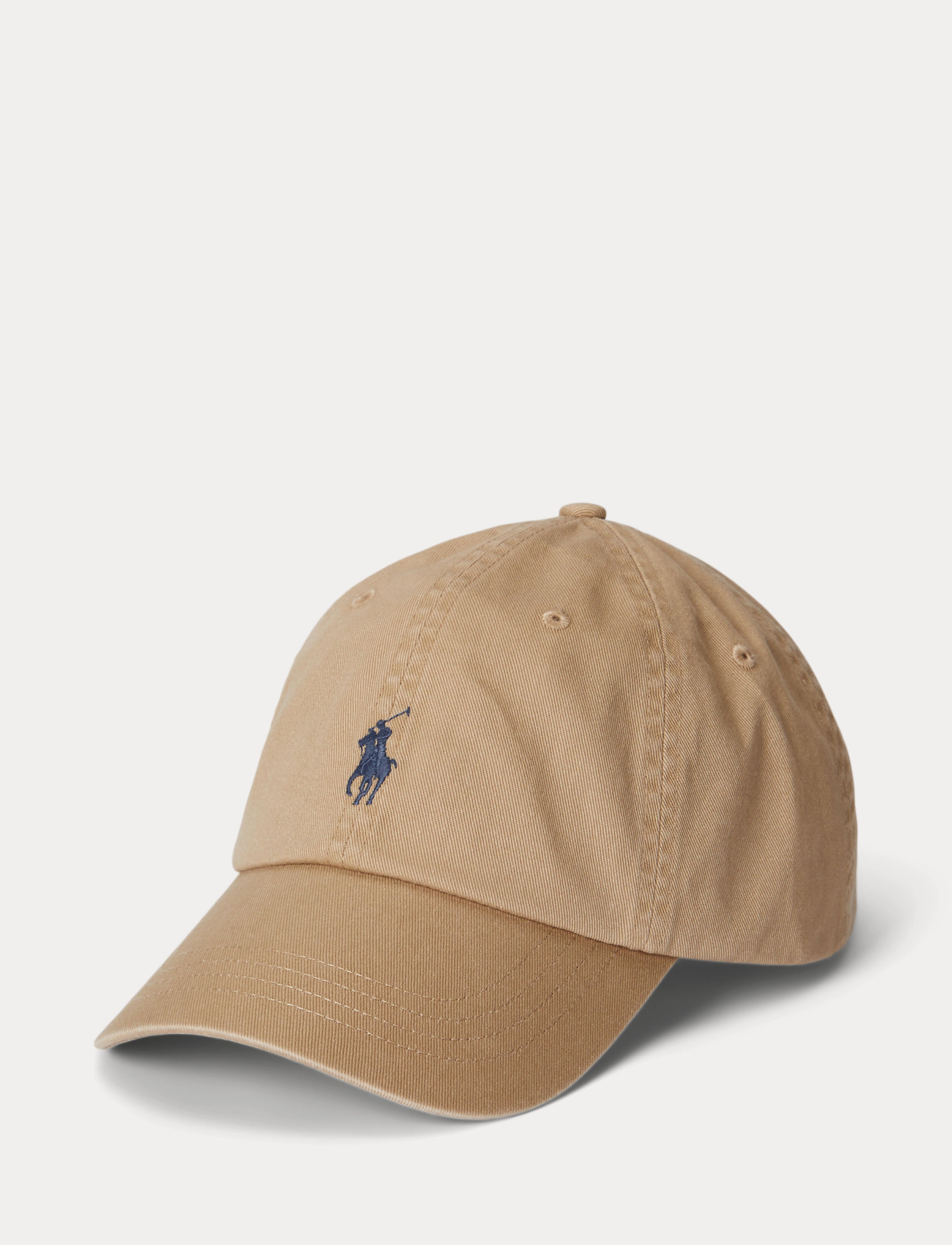 Men's Polo Ralph Lauren Iconic Cotton Chino Ball Cap Beige