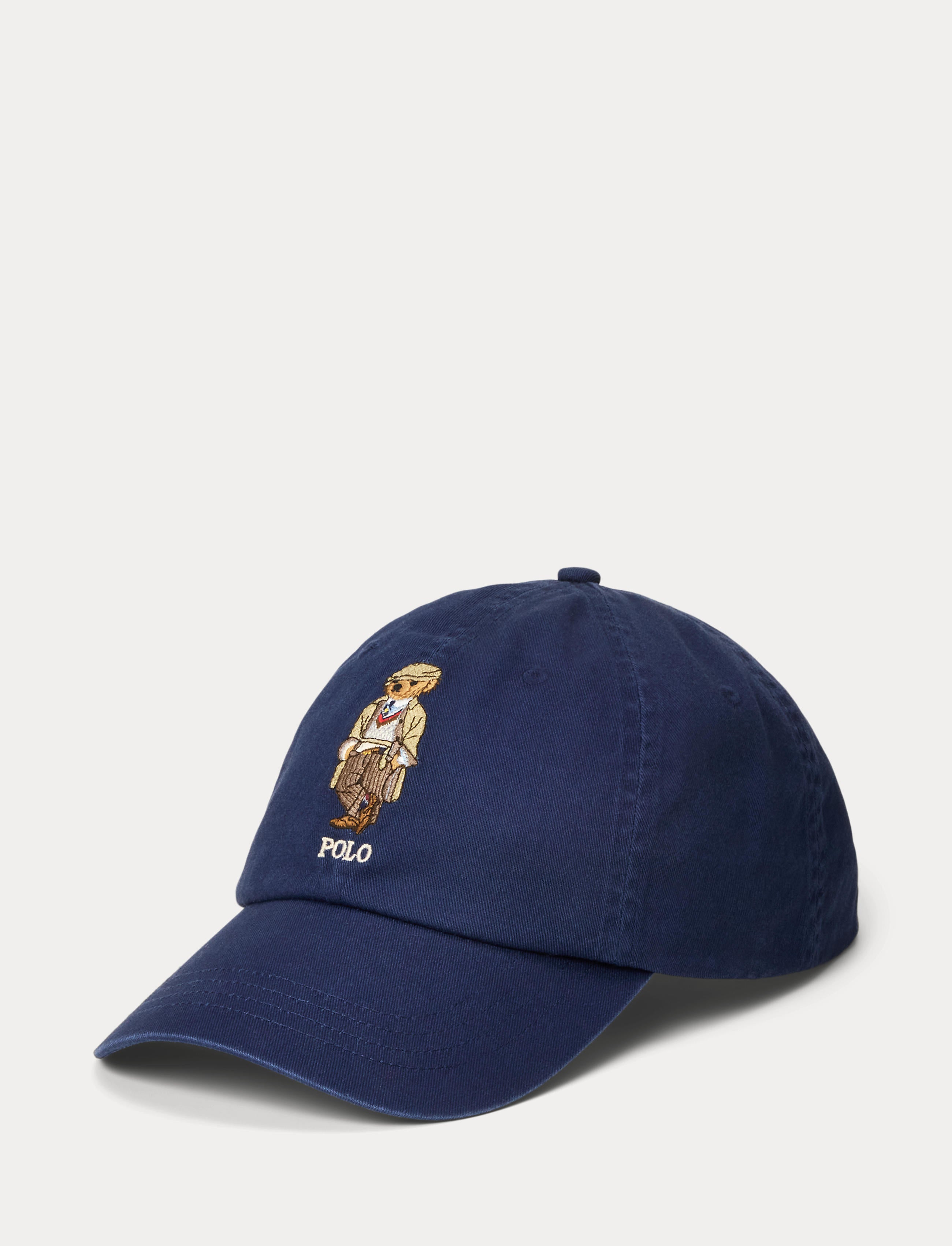 Men's Polo Ralph Lauren Polo Bear Twill Ball Cap Newport Navy