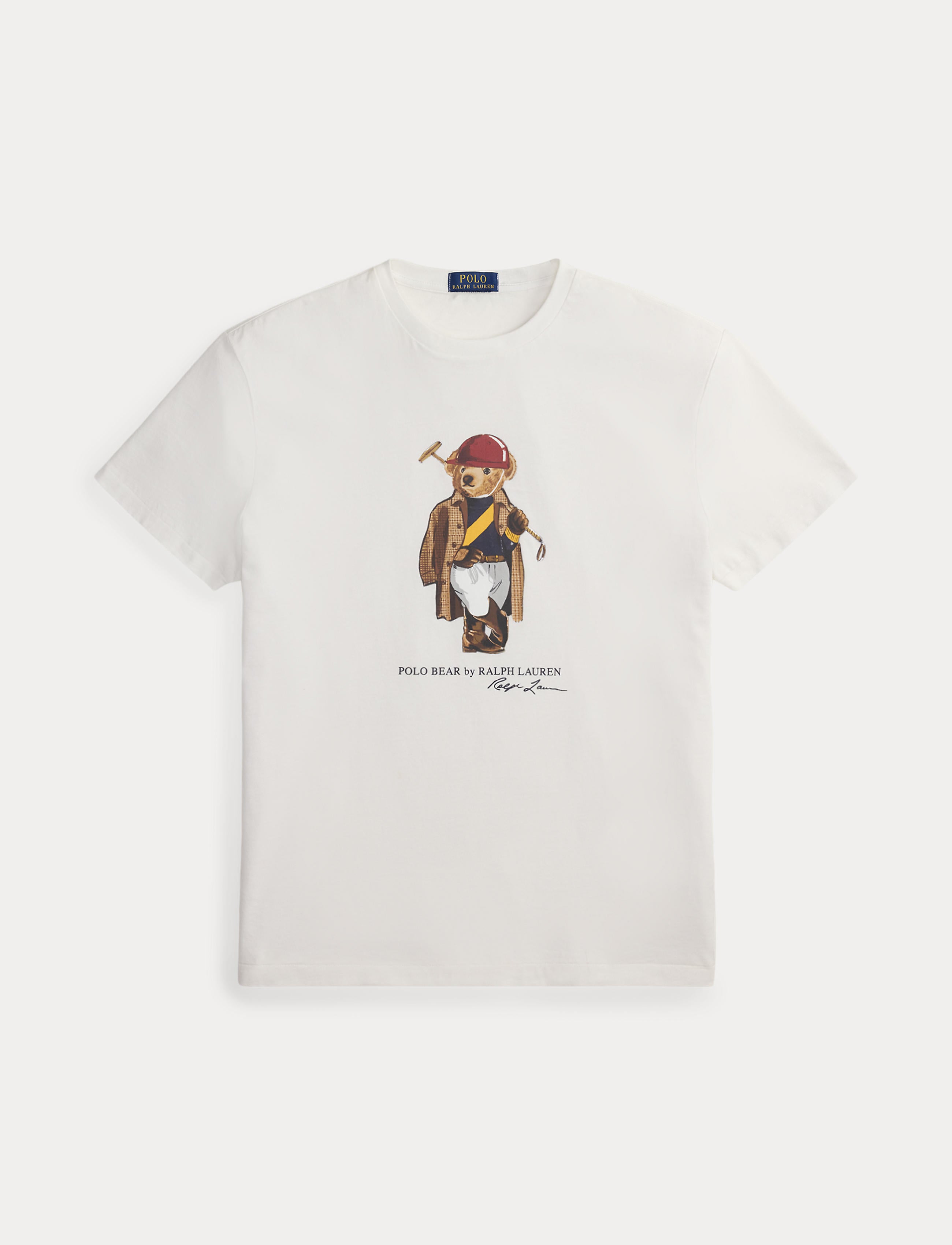 Men's Polo Ralph Lauren Classic Fit Polo Bear Jersey T-Shirt Society Bear