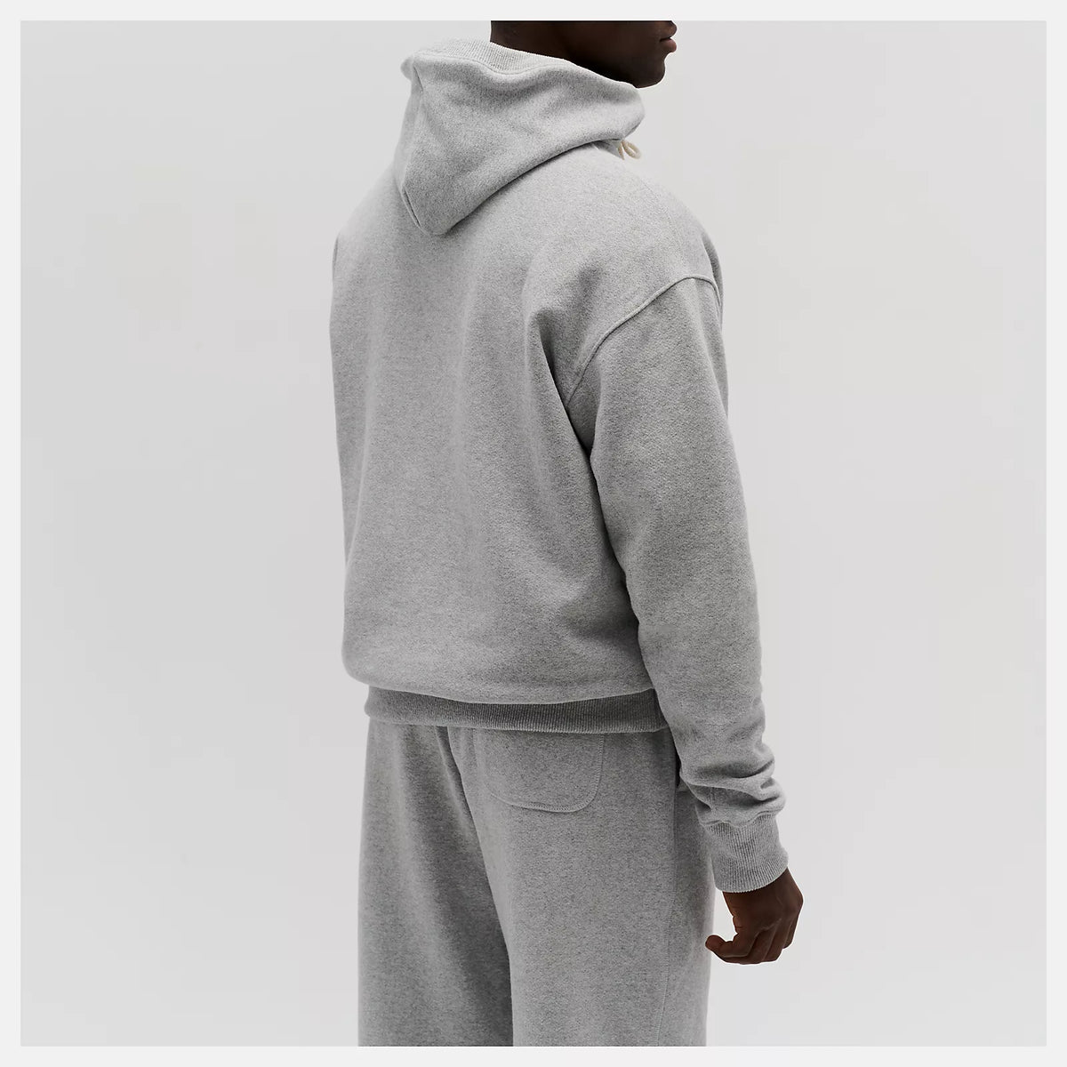 Men's New Balance Made in USA Core Hoodie Athletic Grey