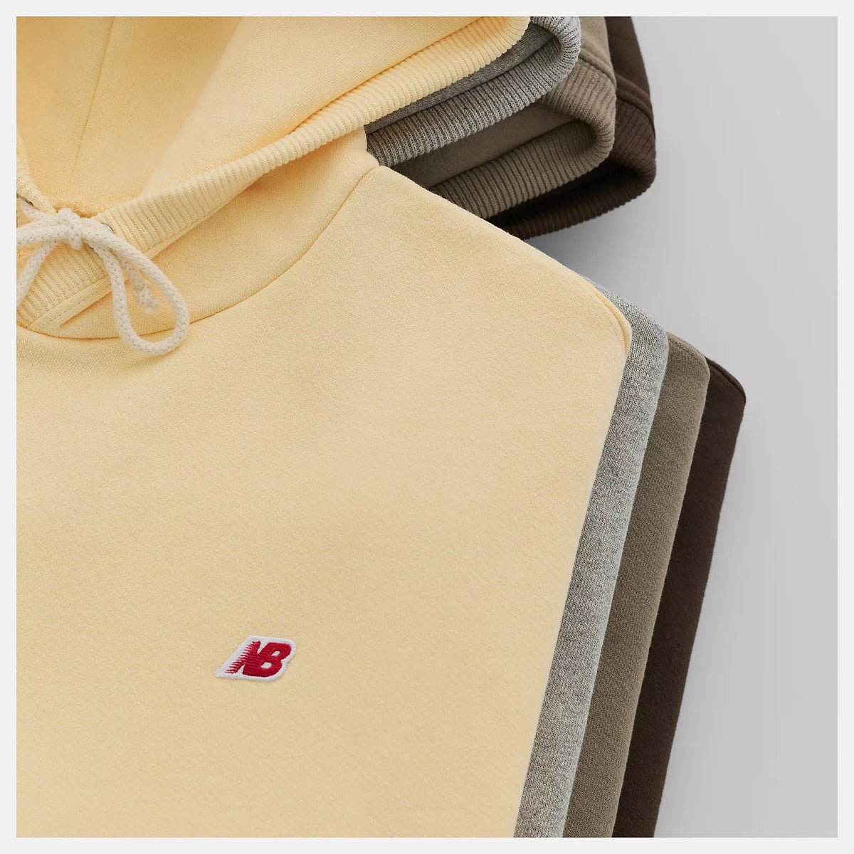 Men's New Balance Made in USA Core Hoodie Athletic Grey
