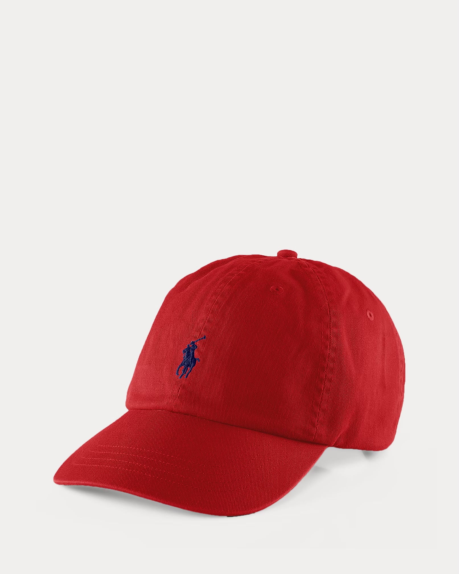 Men's Polo Ralph Lauren Cotton Chino Ball Cap Red