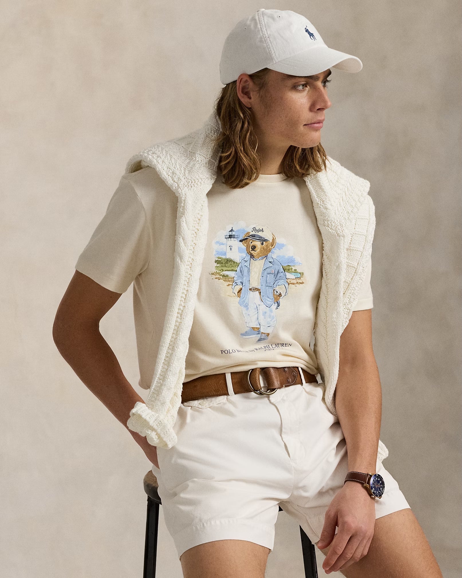 Men's Polo Ralph Lauren Sea Bear Jersey T-Shirt