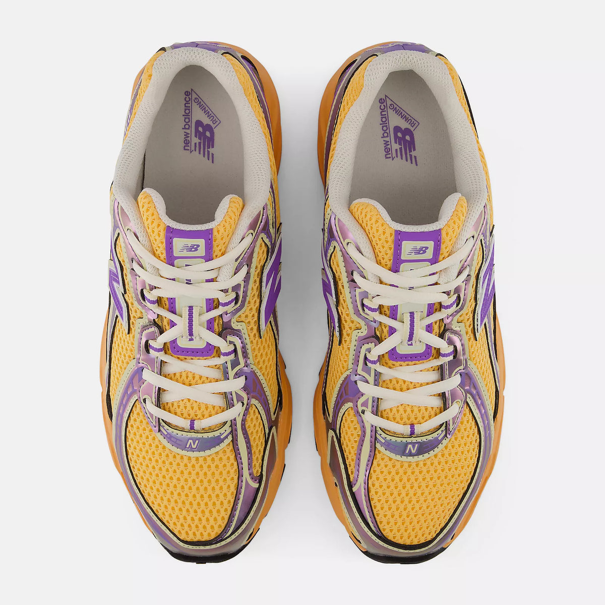Men's New Balance 740 Shoes Gumdrop with Violet Crush