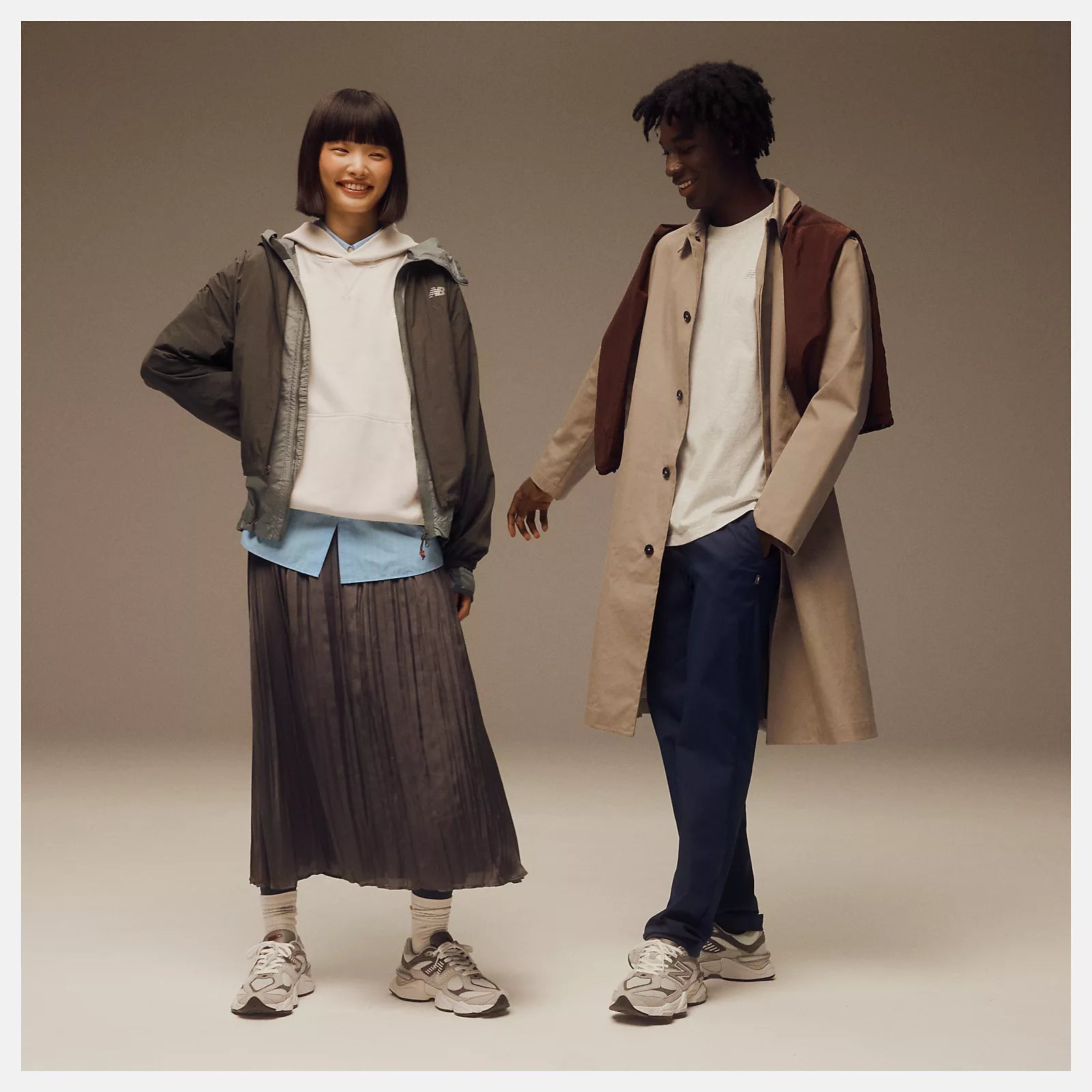 Unisex New Balance 9060 Shoes Rain Cloud Grey