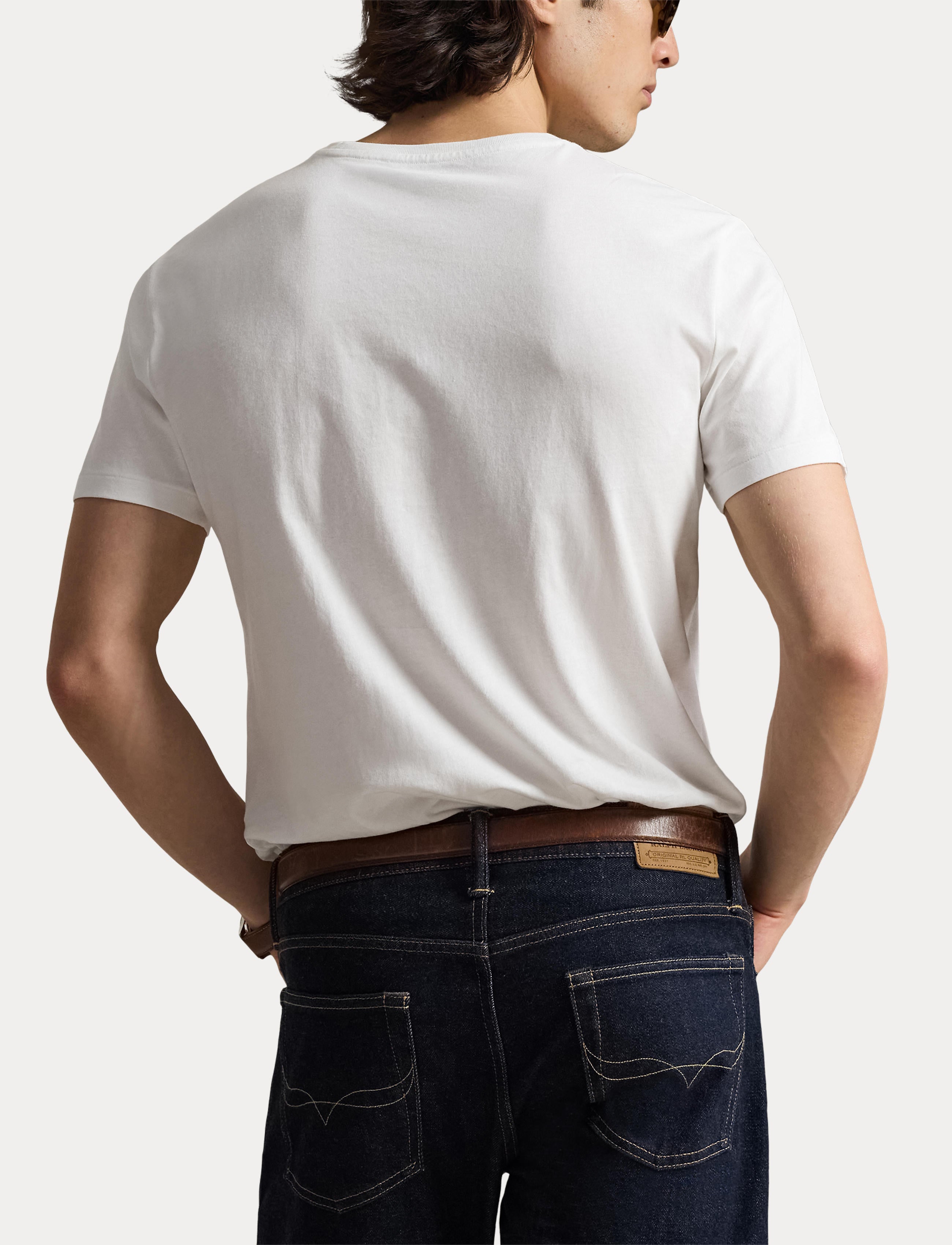 Men's Polo Ralph Lauren Crewneck T-Shirt White