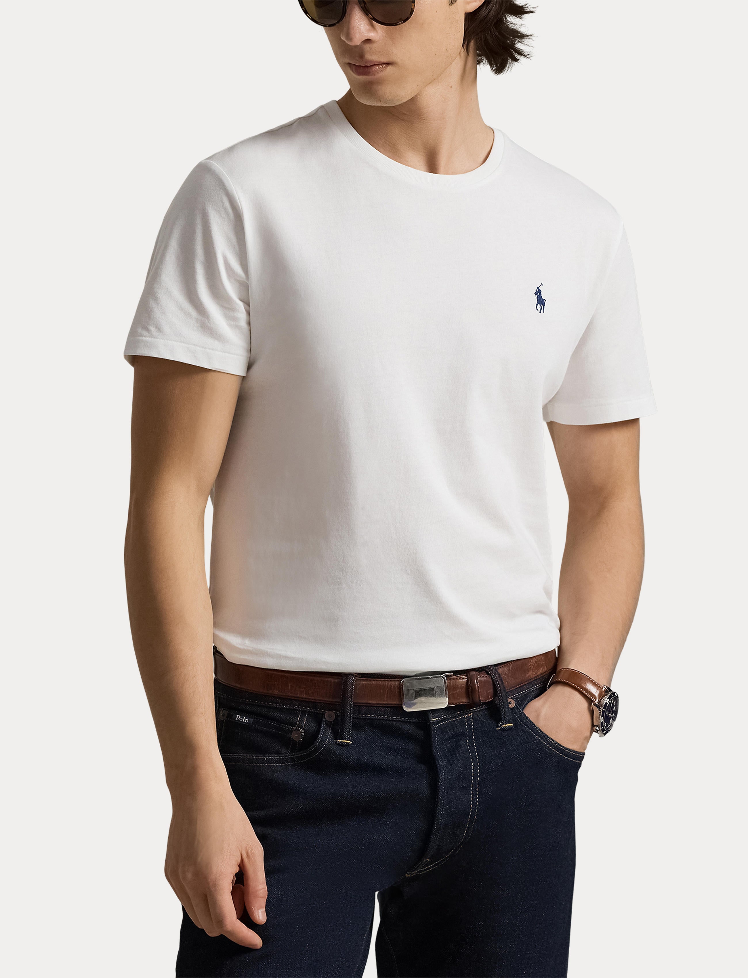 Men's Polo Ralph Lauren Crewneck T-Shirt White