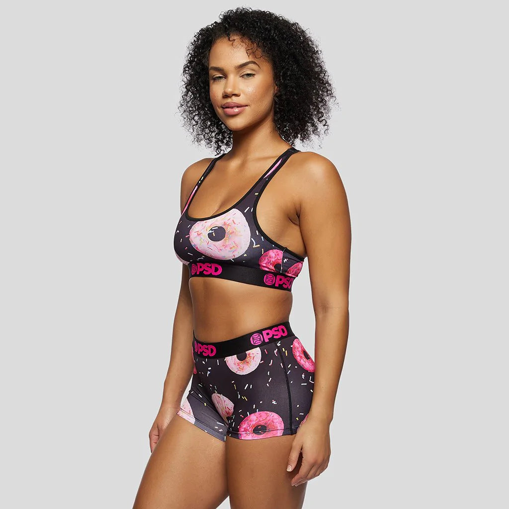 Women's PSD Donut Kill My Vibe Sports Bra