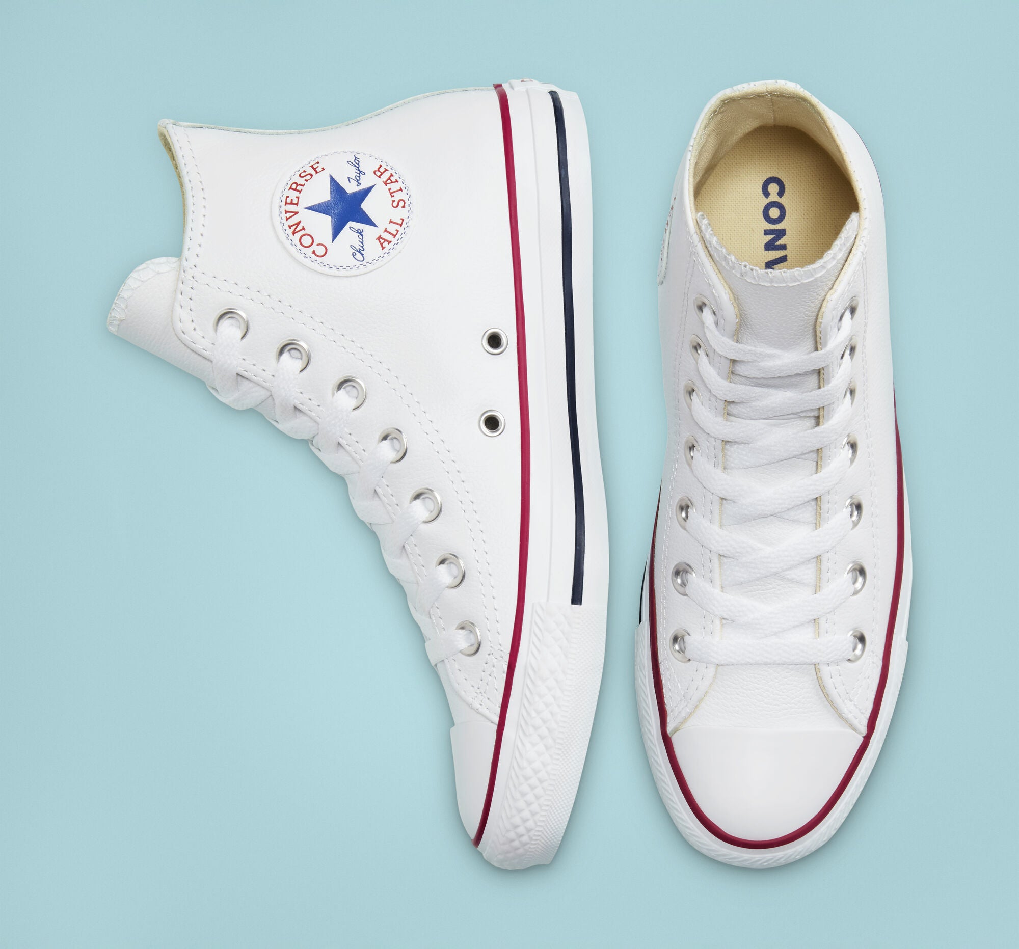 Unisex Converse Chuck Taylor All Star High Top Shoe Optical White