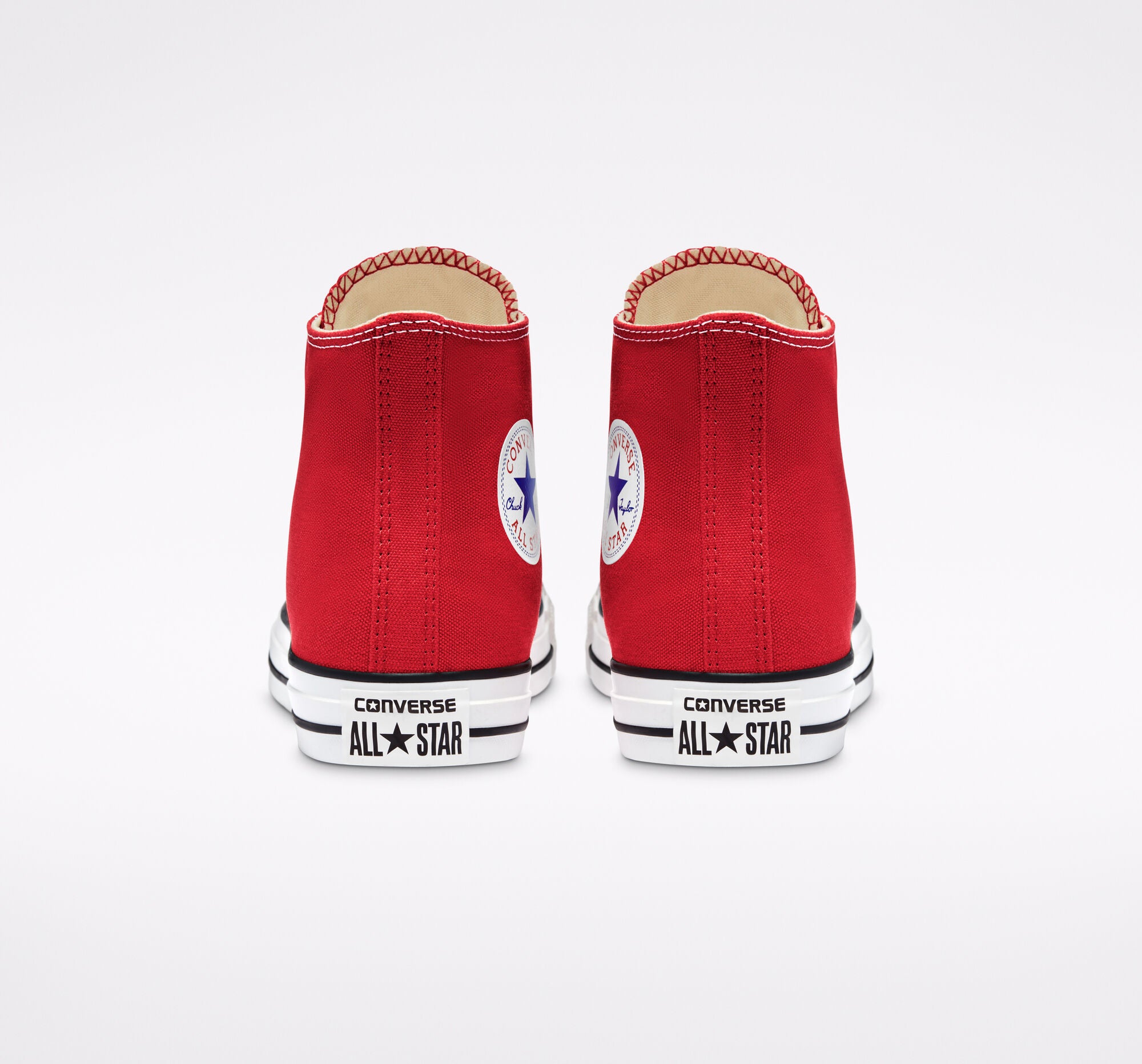 Unisex Converse Chuck Taylor All Star High Top Shoe Red