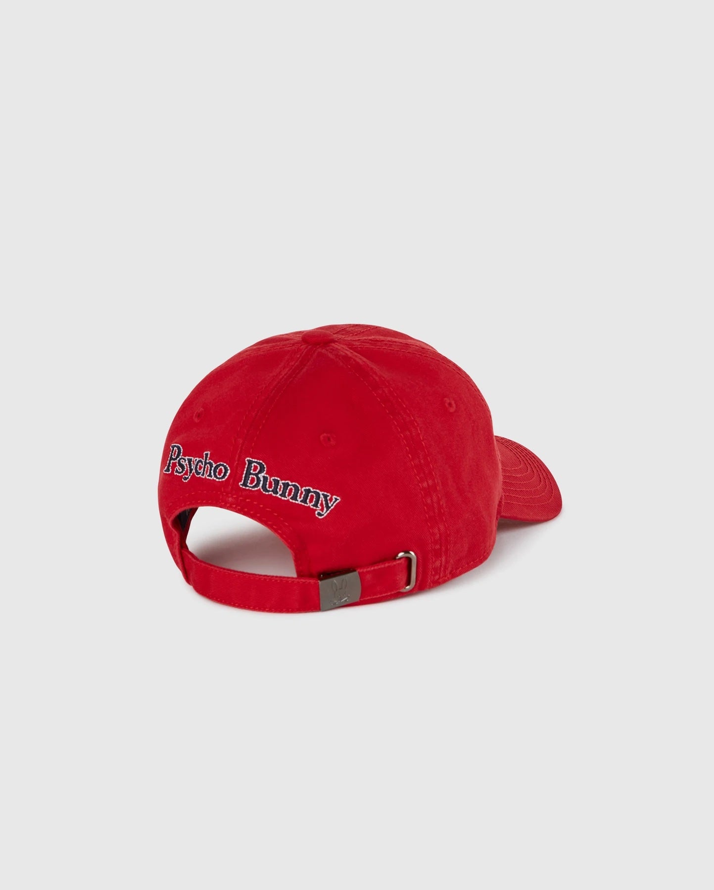 Men's Psycho Bunny Sunbleached Cap Red