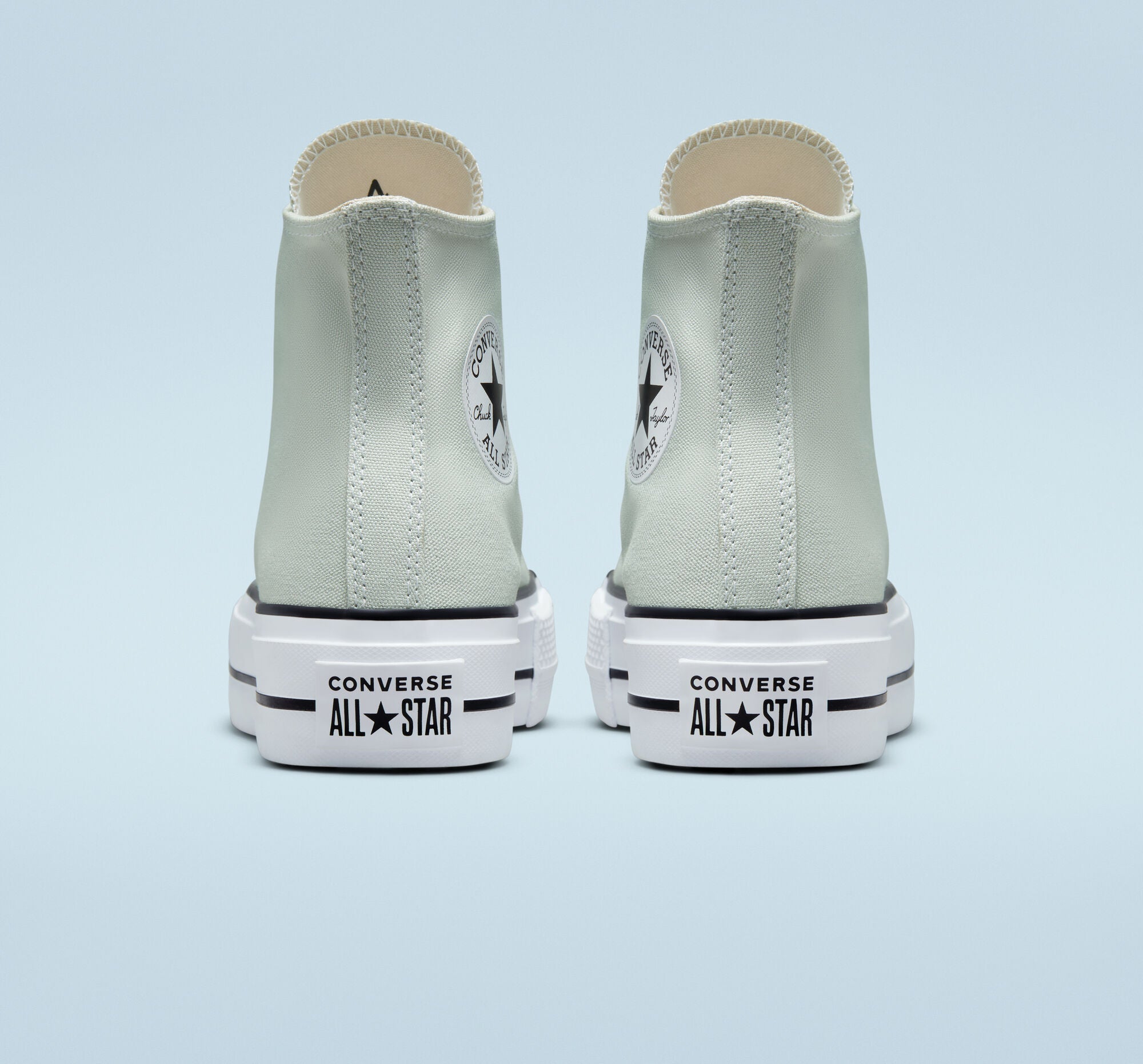 Women's Converse Chuck Taylor All Star Lift Platform Shoes Light Silver