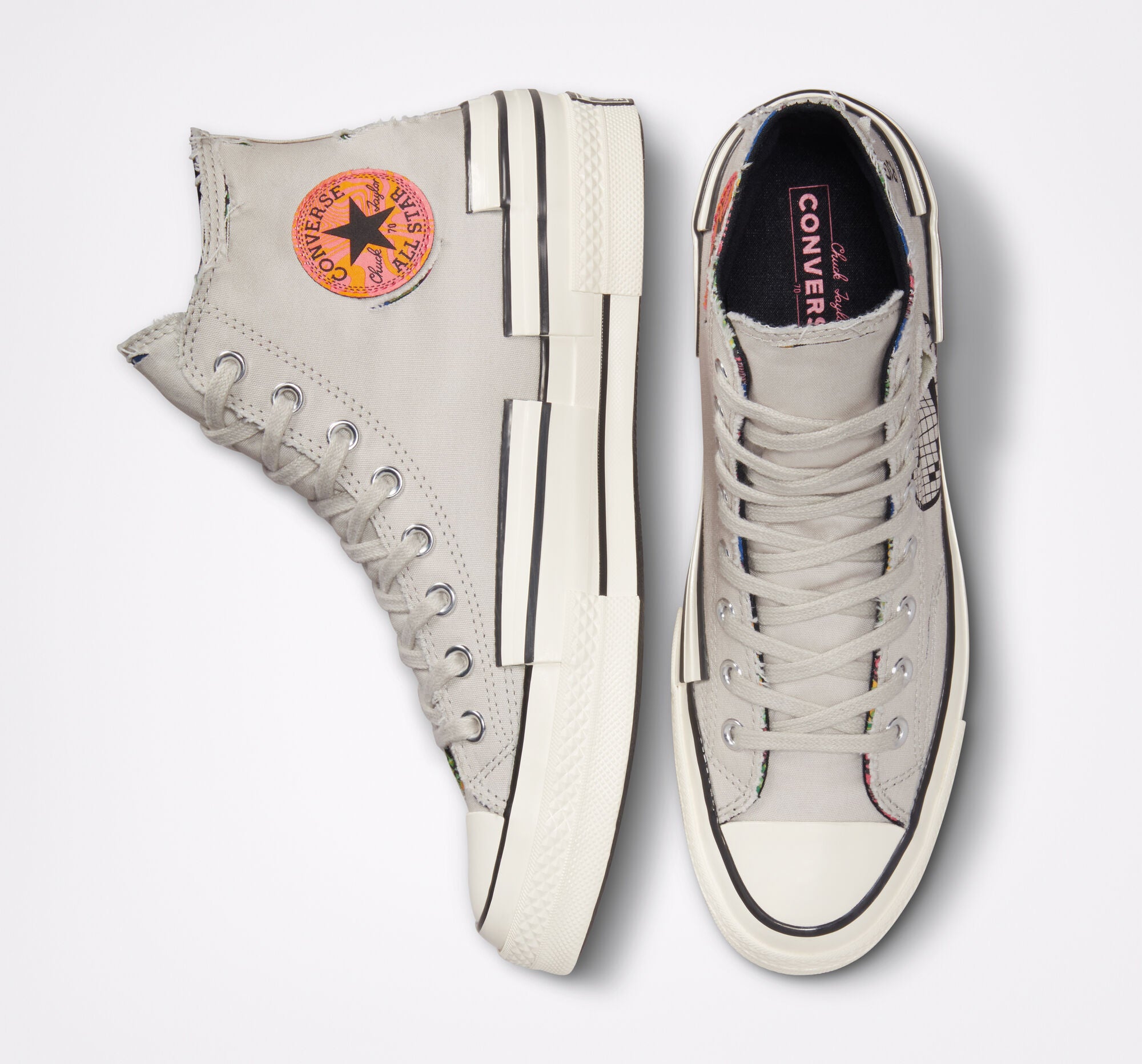Men's Converse Chuck 70 Hacked Heel Tear Away Light Bone