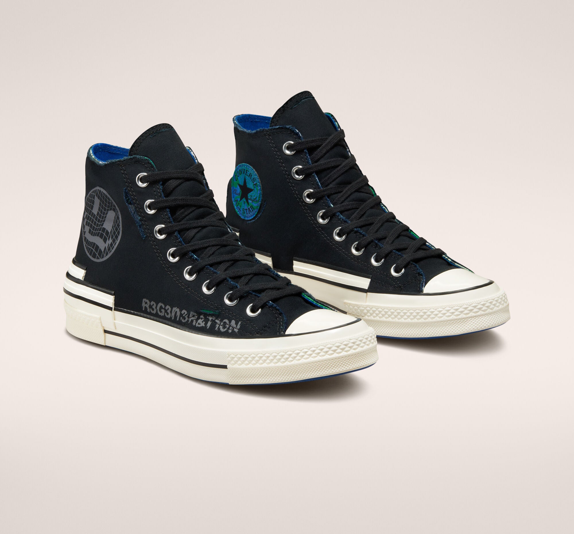 Men's Converse Chuck 70 Hacked Heel Tear Away Black