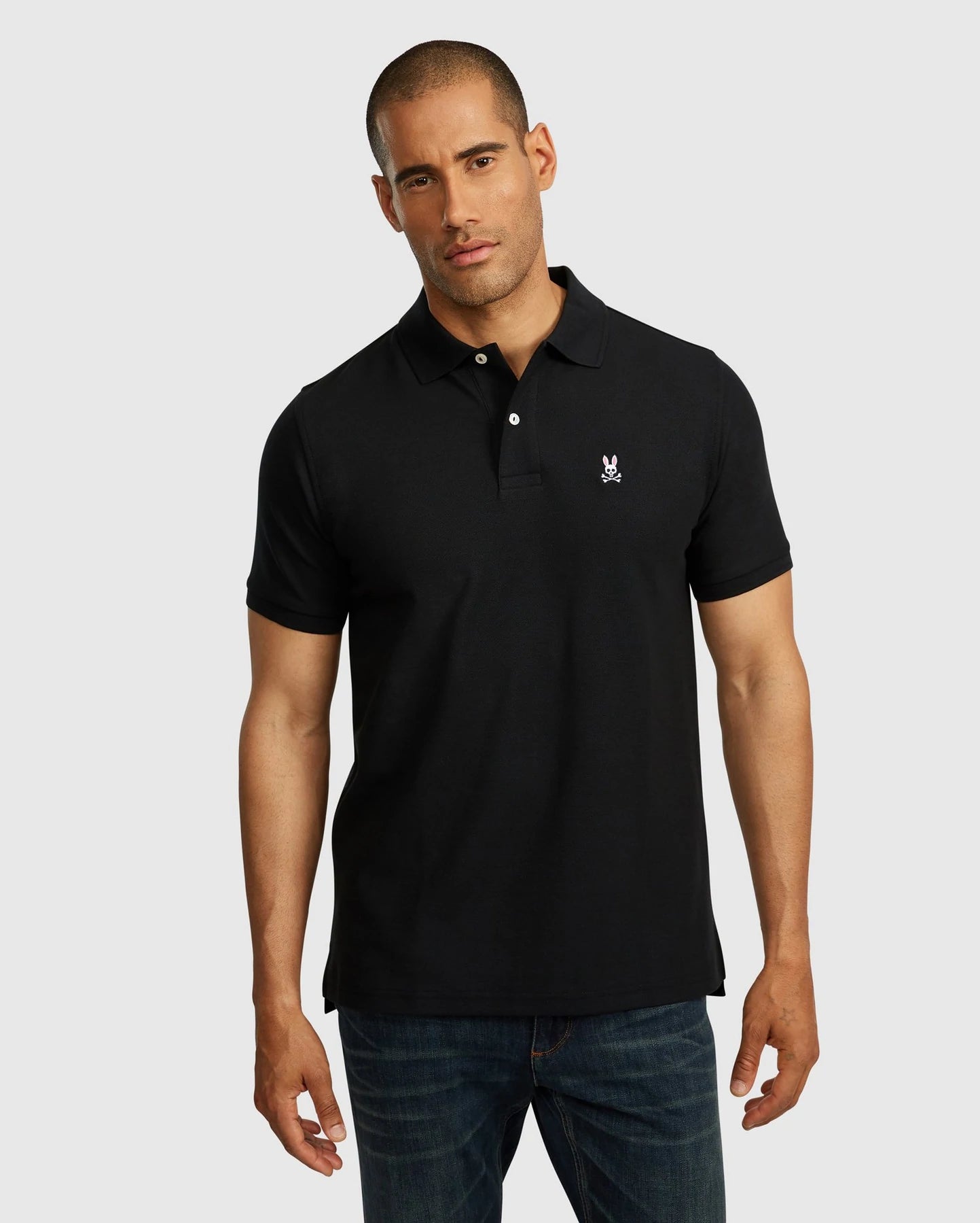 Men's Psycho Bunny Classic Polo Black