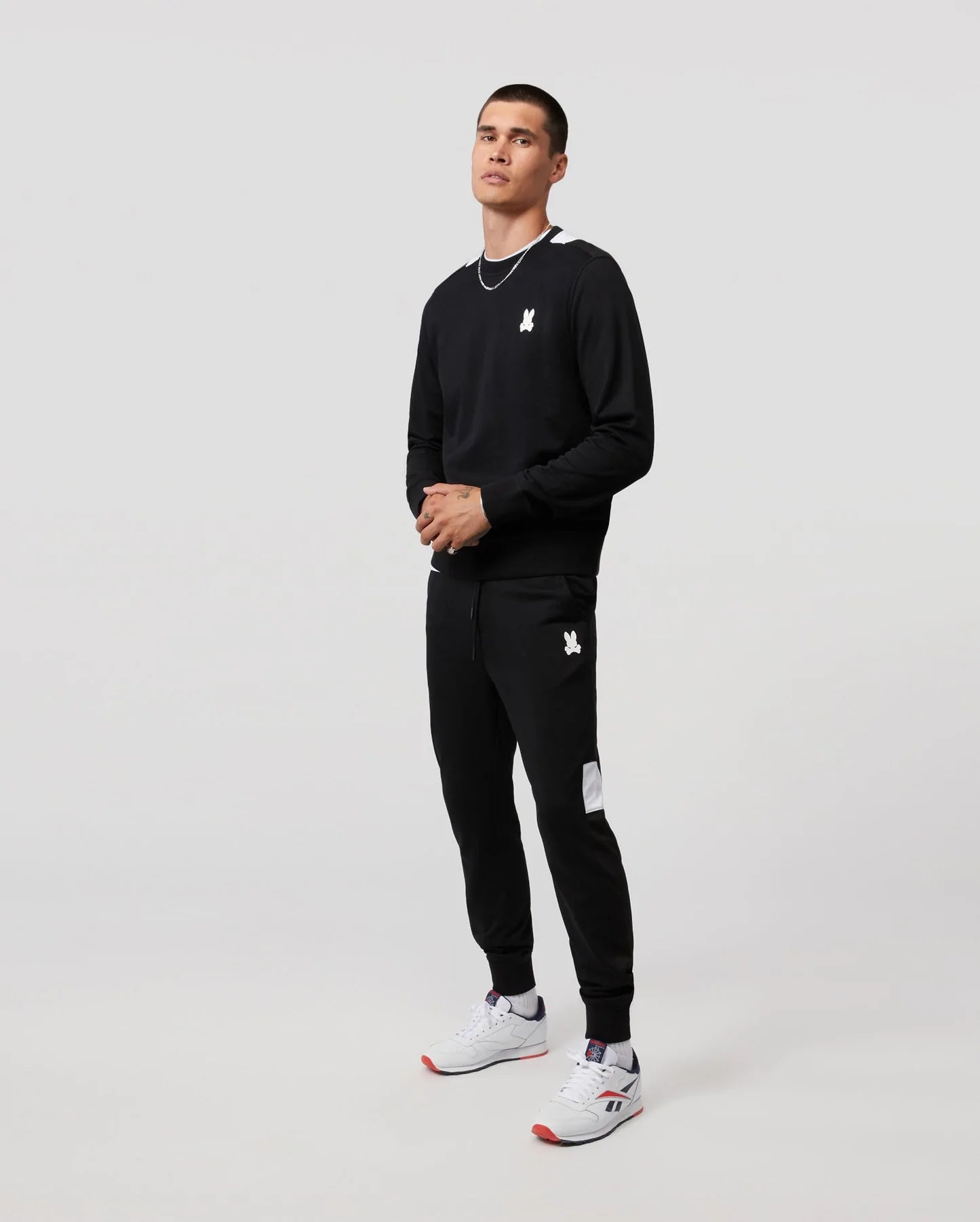 Men's Psycho Bunny Wilkes Sweatpants Black