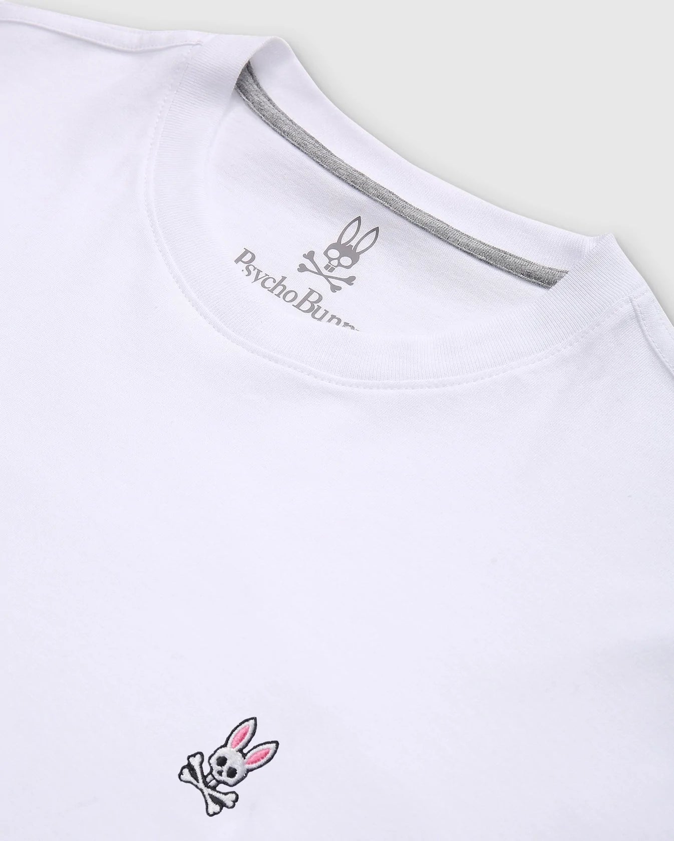 Men's Psycho Bunny Classic Crew Neck Tee White