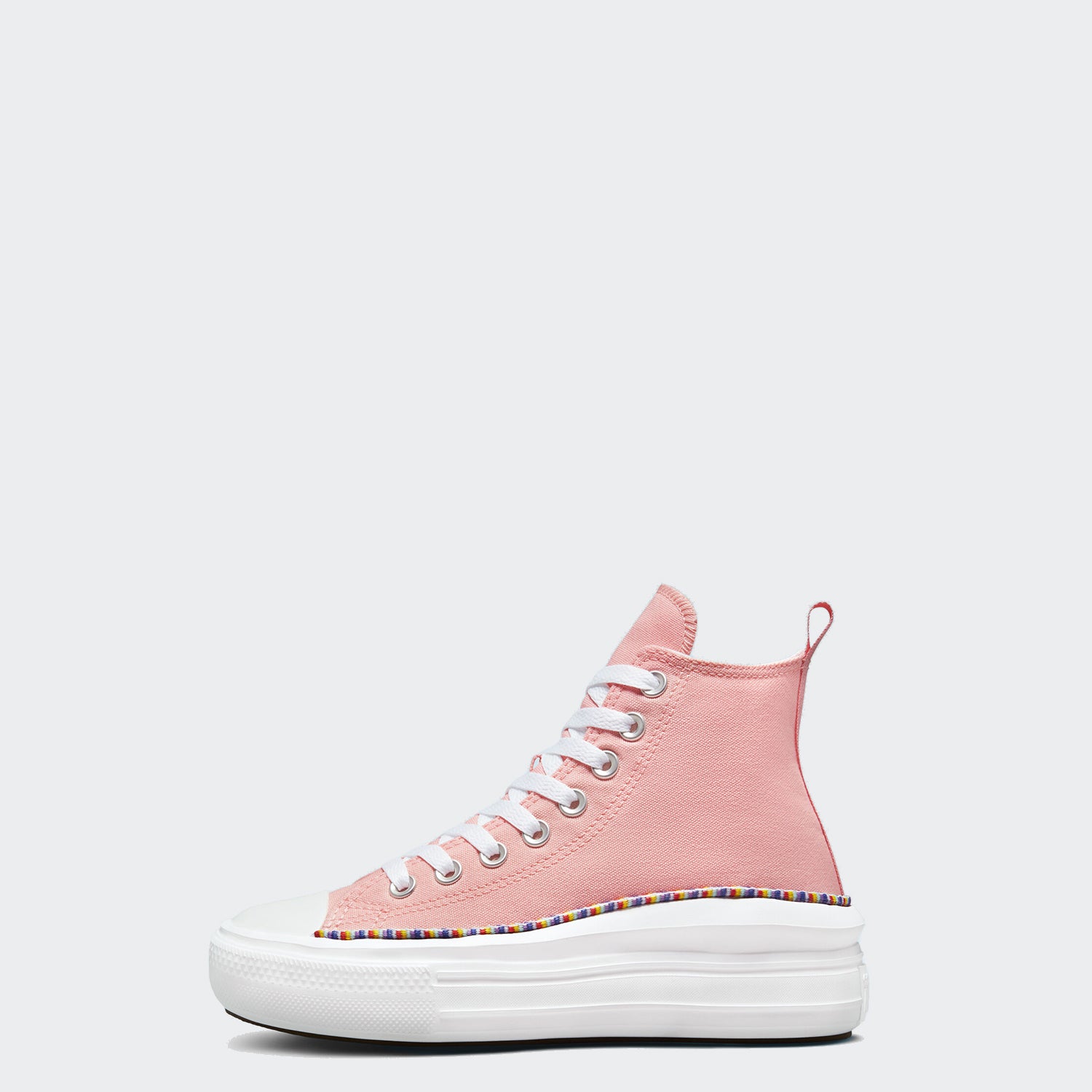 Big Kid Converse Chuck Taylor All Star Move Platform Shoes Friendship Bracelet