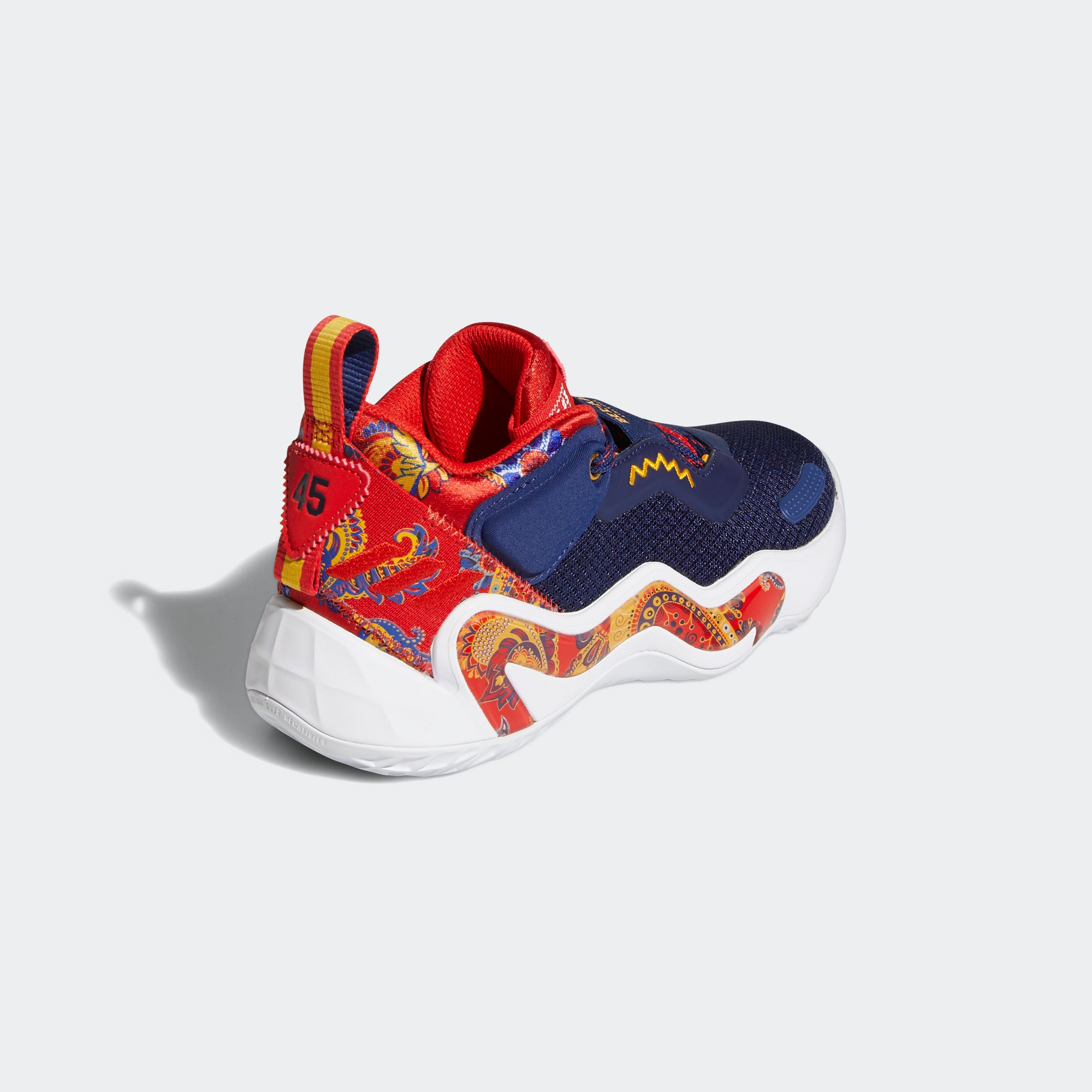 Kids’ adidas Basketball D.O.N. Issue #3 X Bel-Air Shoes