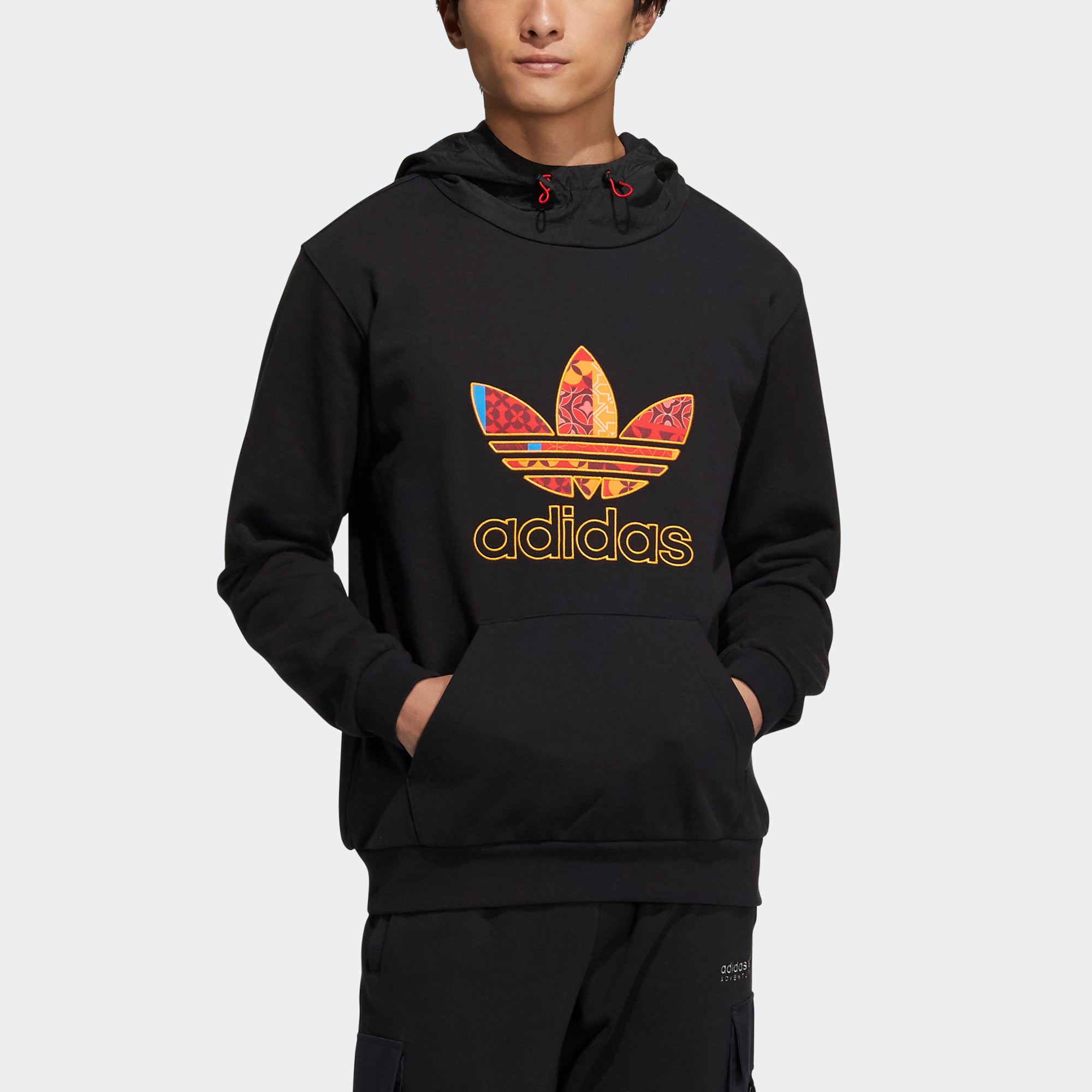 Men's adidas Originals CNY Logo Sweatshirt Black