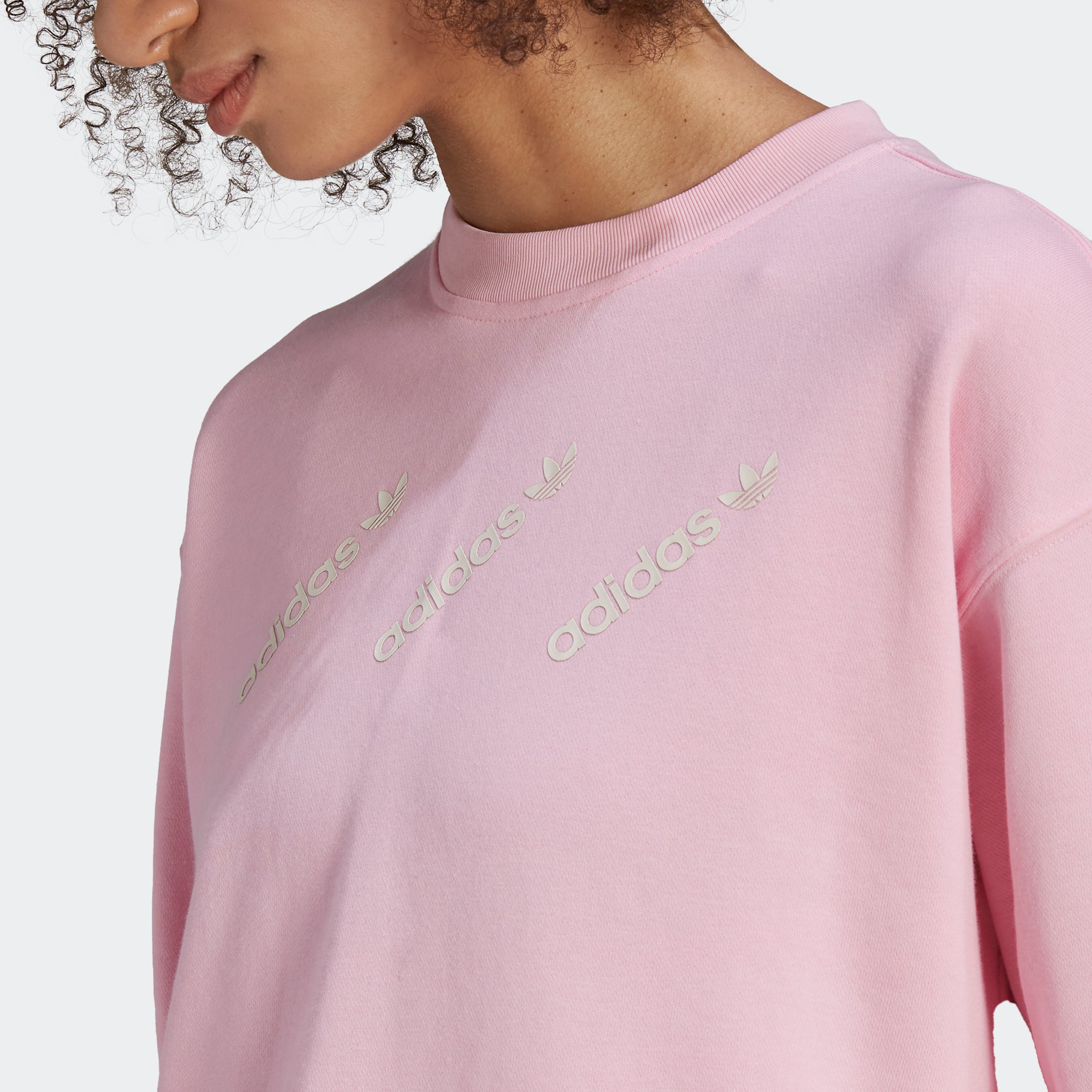Women's adidas Originals Crew Sweatshirt True Pink