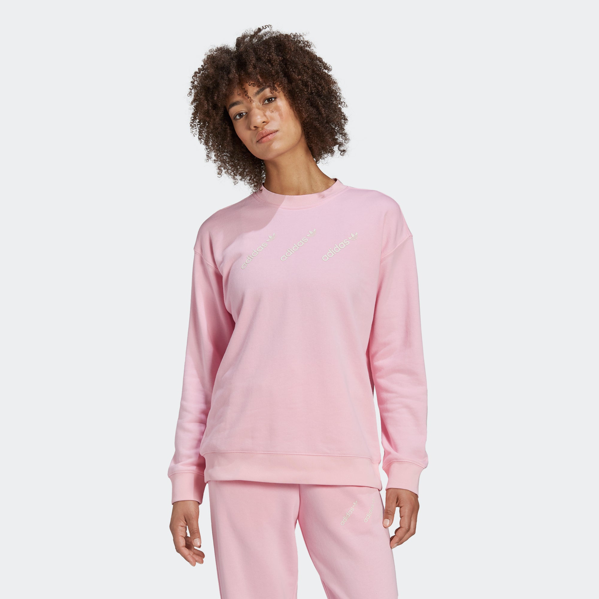 Women's adidas Originals Crew Sweatshirt True Pink