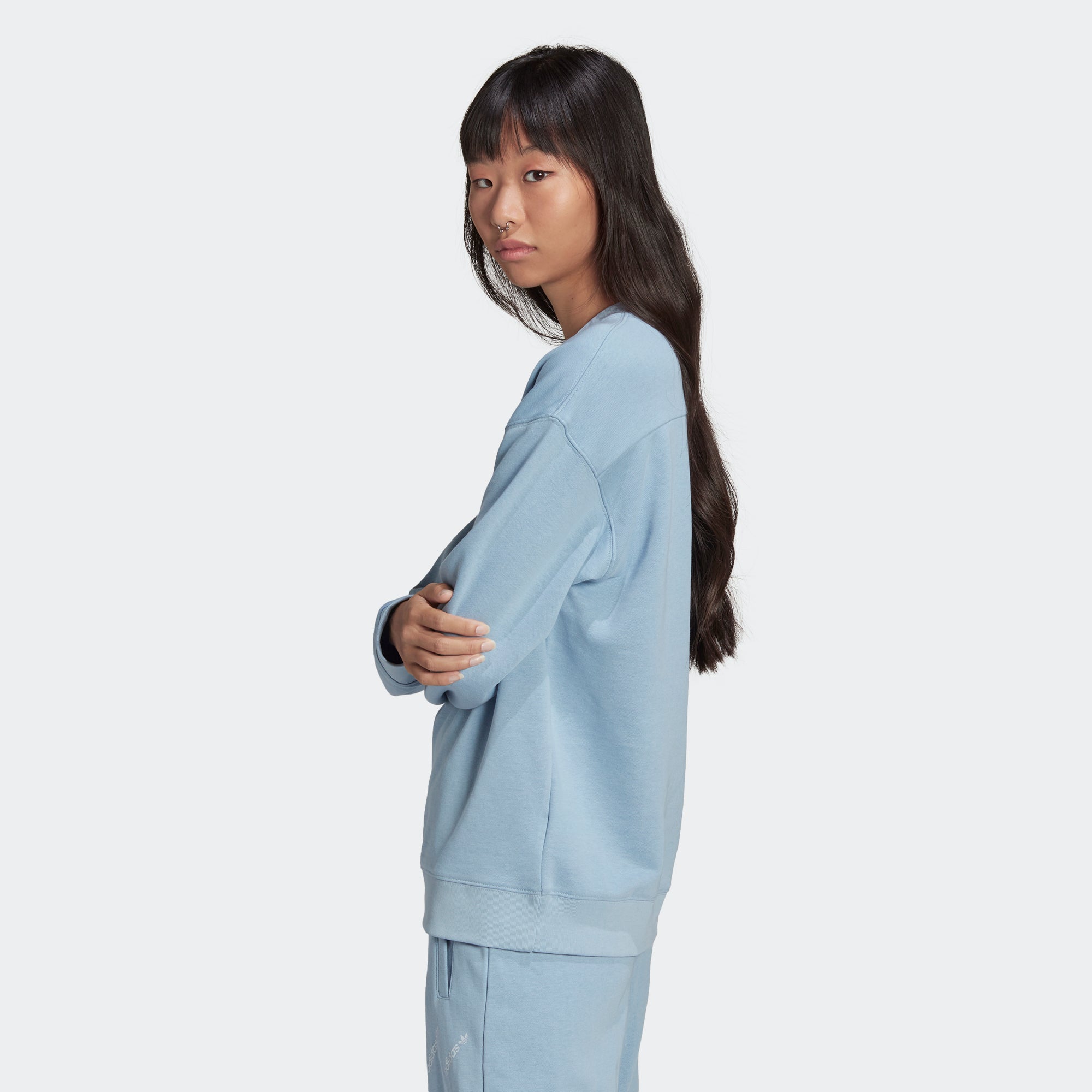 Women's adidas Originals Crew Sweatshirt Ambient Sky