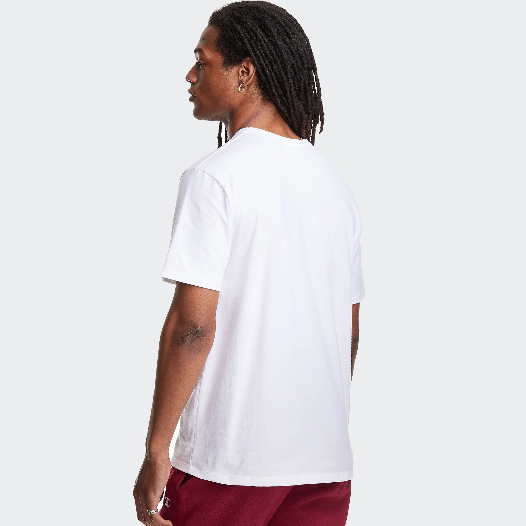 Men's Champion Lightweight Tee White