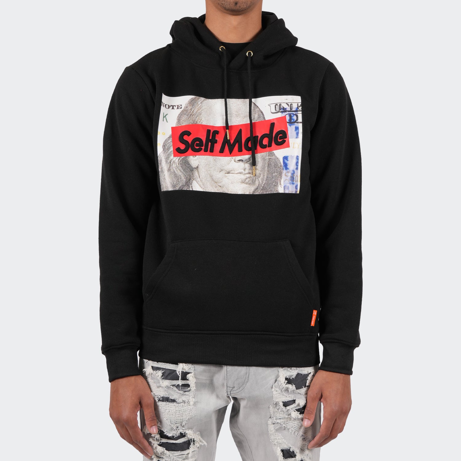 Men's TWO MILL TWENTY "Self Made" Hoodie Black