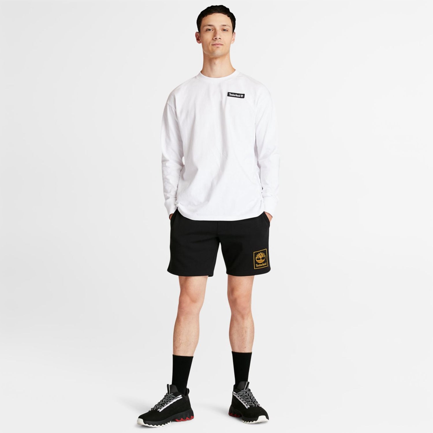 Men's Timberland Sweat Shorts Black