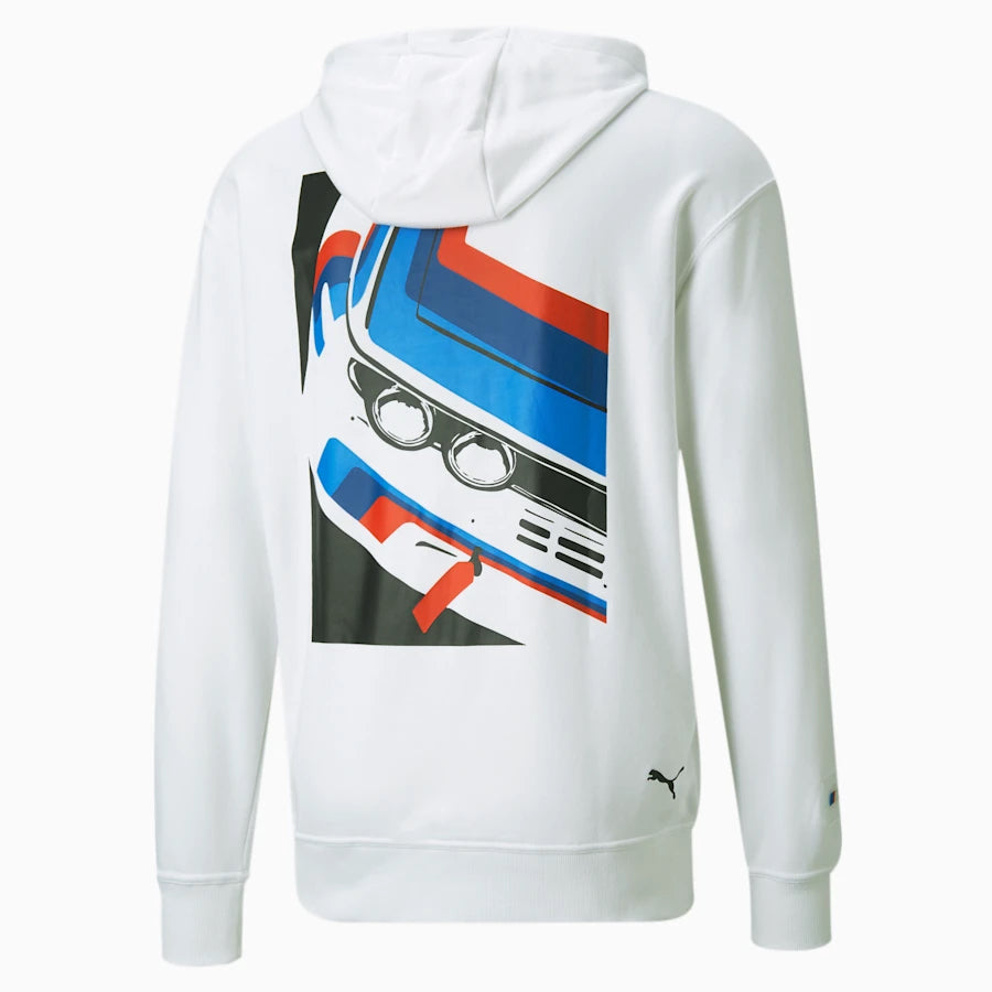 Men's PUMA BMW M Motorsport Statement Hoodie White