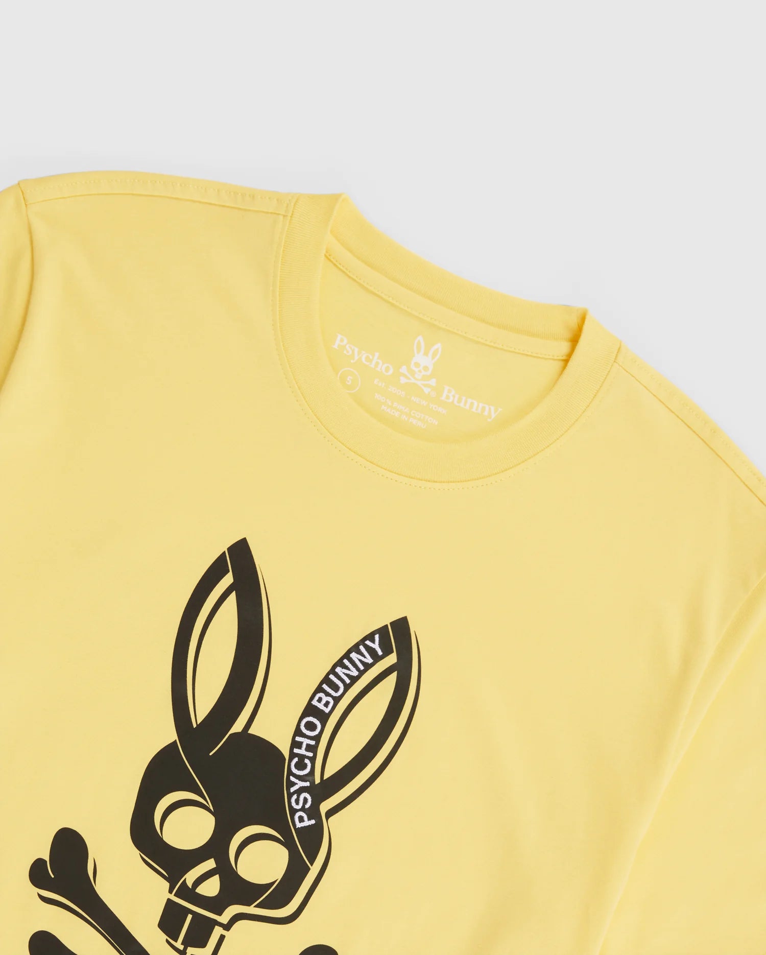Men's Psycho Bunny Serge Graphic Tee Custard