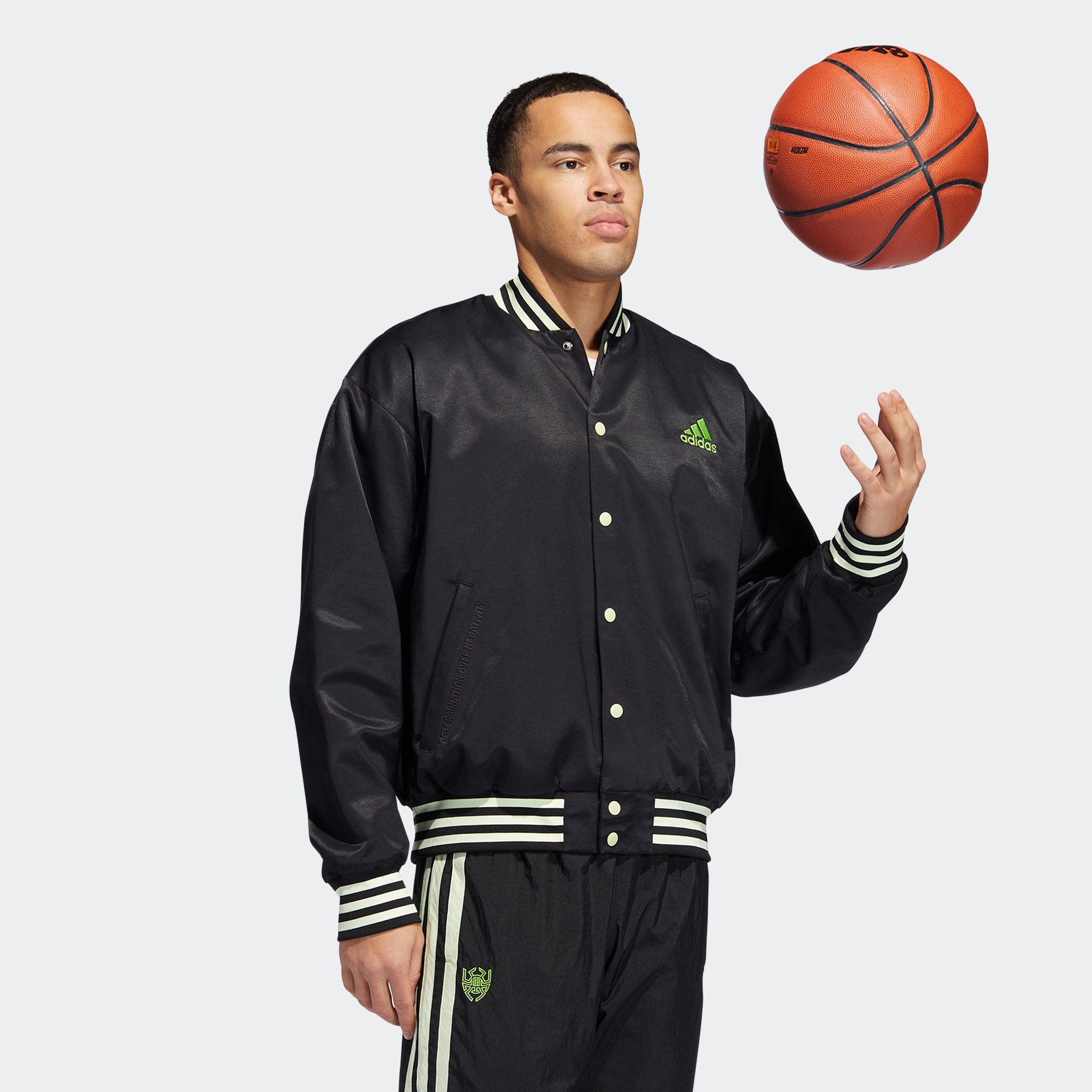 Men's adidas Originals Donovan Mitchell Jacket Black