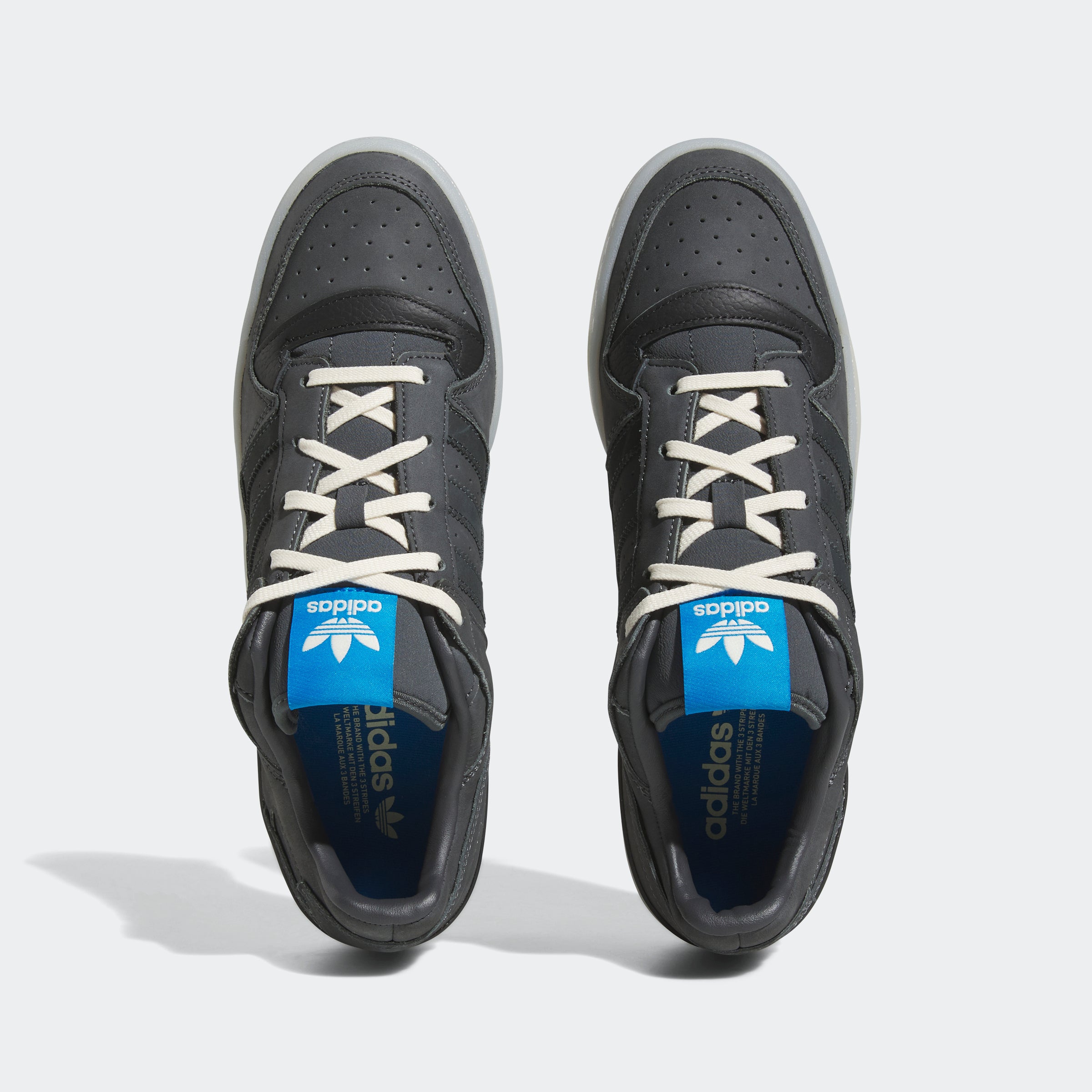 Men's adidas Originals Forum Low Shoes Solid Grey