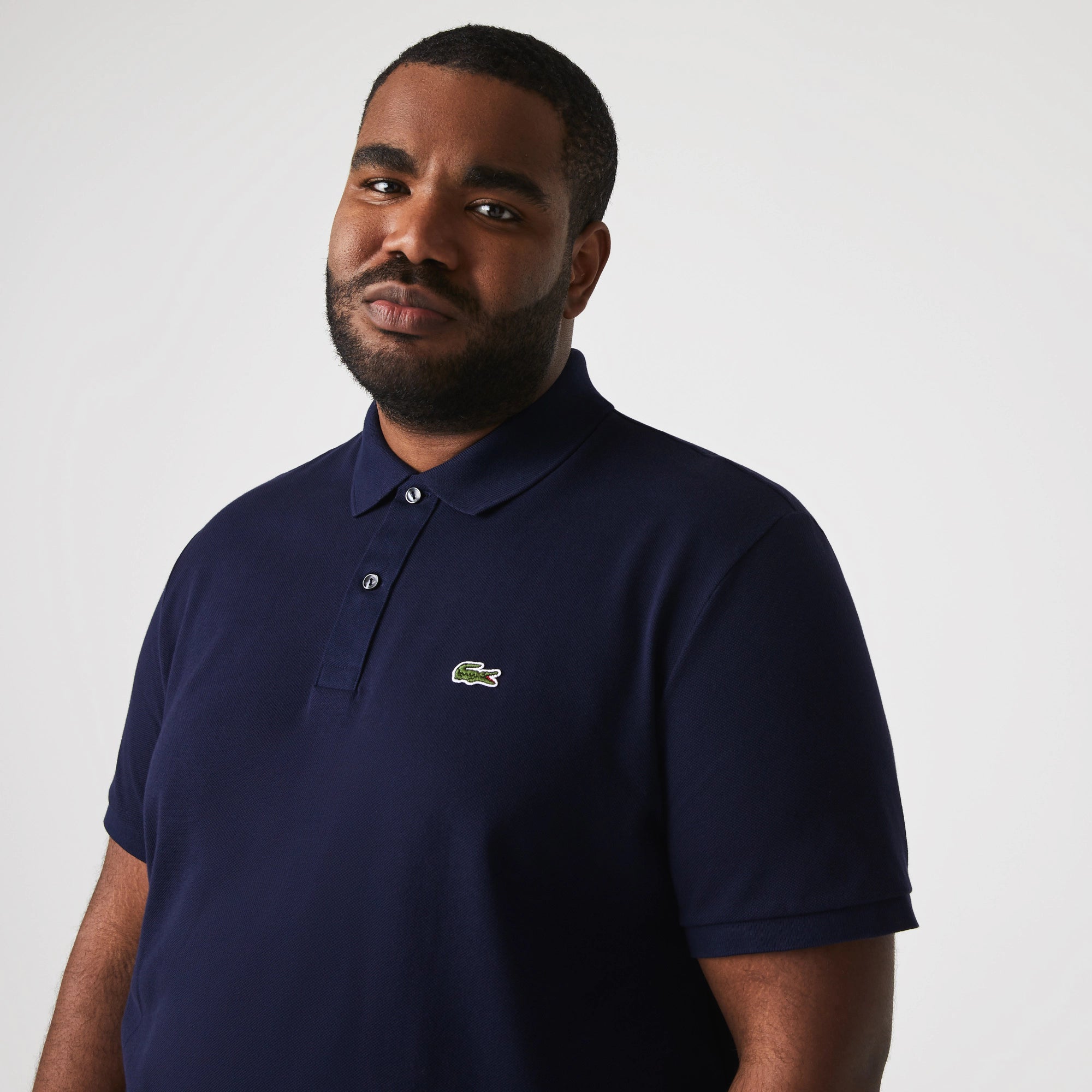 Men's Lacoste Slim Fit Petit Piqué Polo Navy