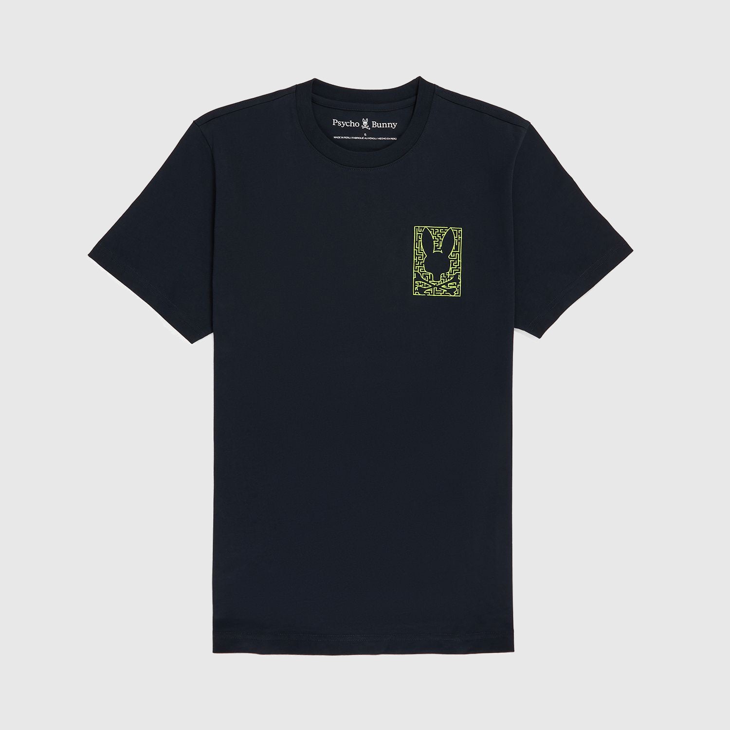 Men's Psycho Bunny Pisani Graphic Tee Navy