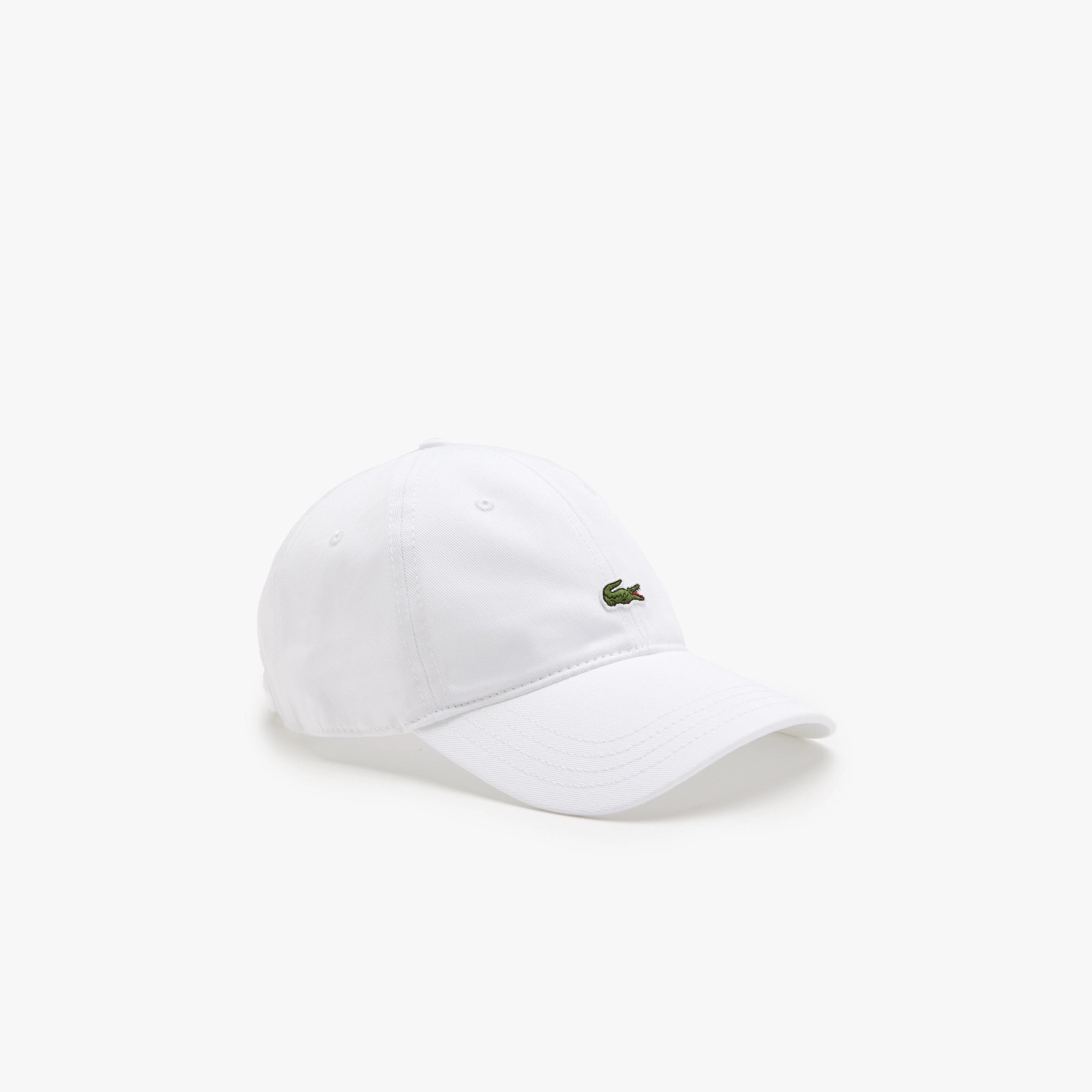 Lacoste Organic Cotton Twill Cap White