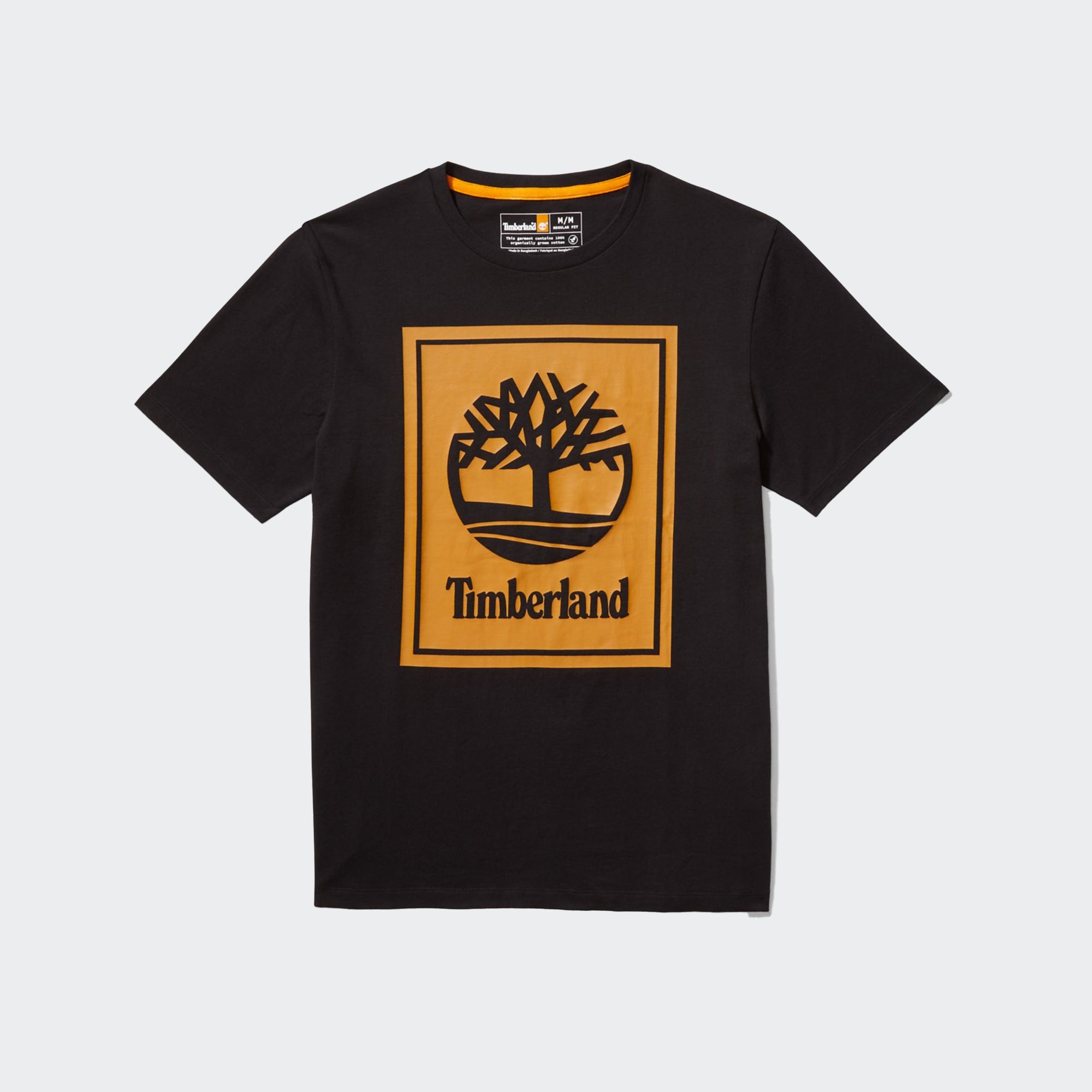Men's Timberland Short-Sleeve Logo Tee Black
