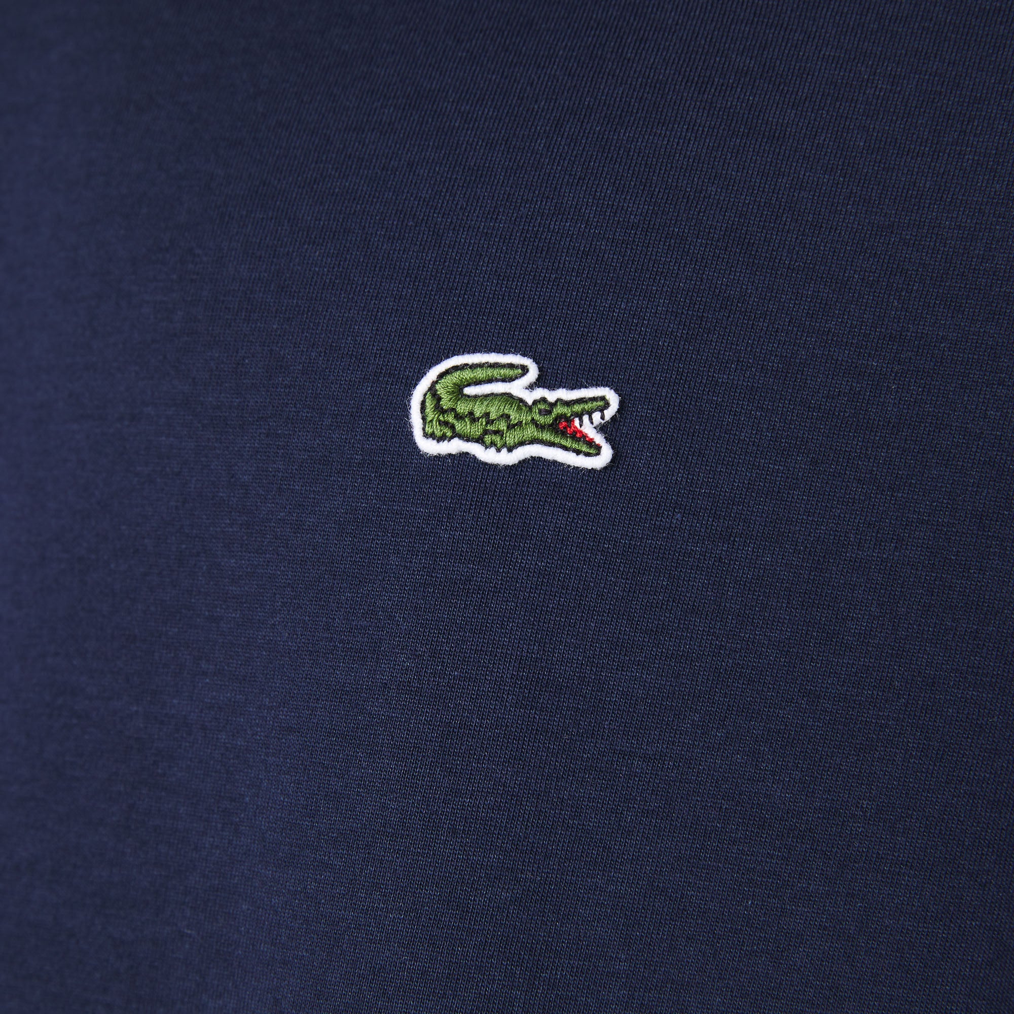 Men's Lacoste V-Neck Pima Cotton Jersey T-Shirt Navy