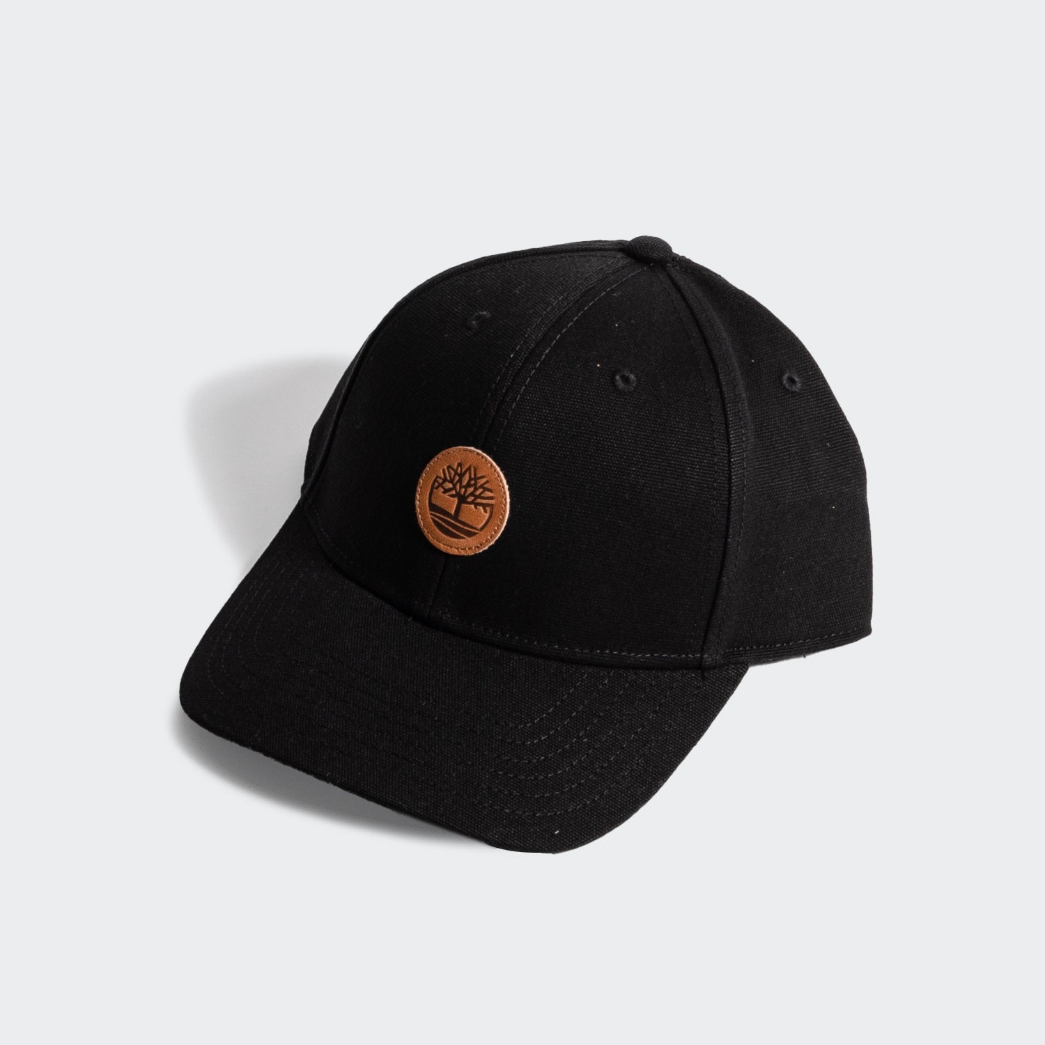 Men's Timberland Cotton Baseball Strapback Cap Black