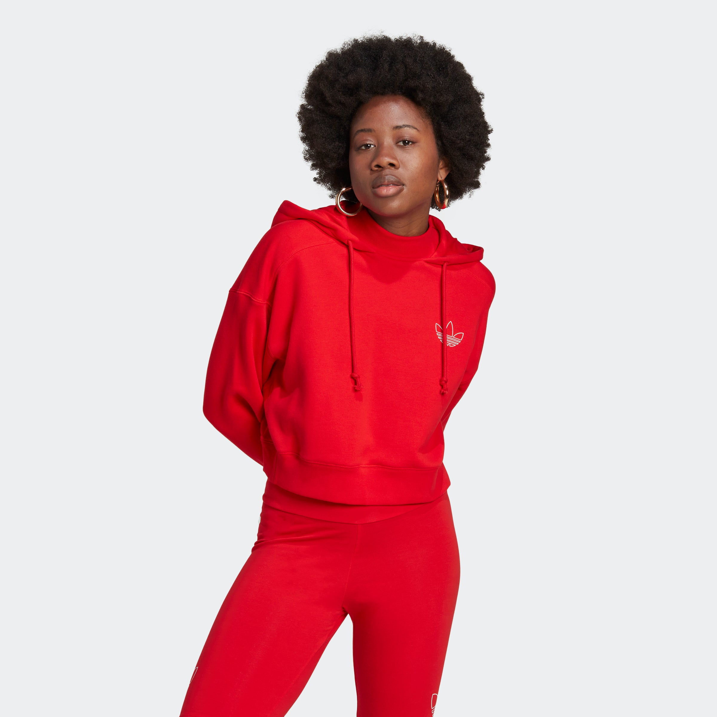 Women's adidas Originals Hoodie Vivid Red