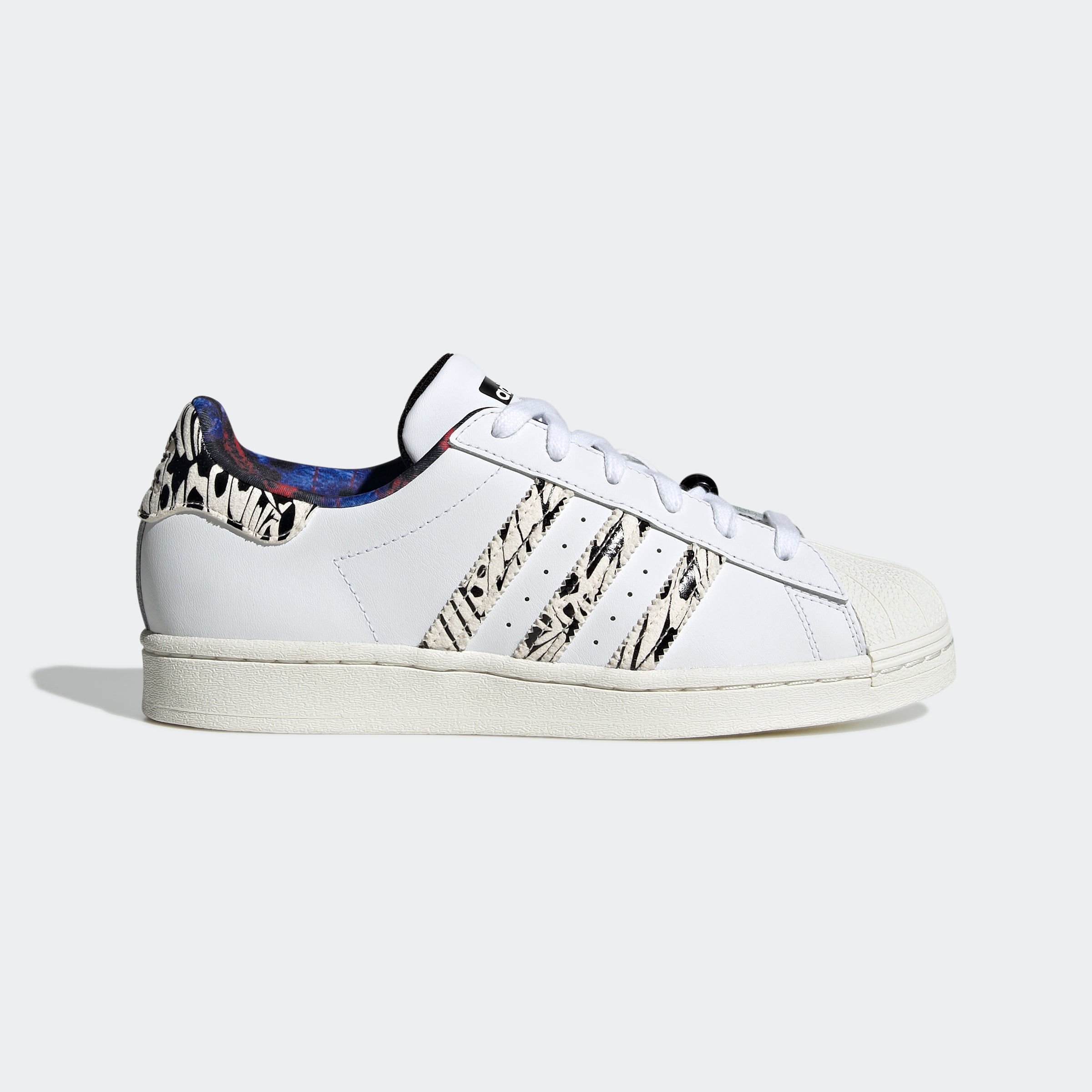 Women's adidas Originals Superstar Shoes White Butterfly