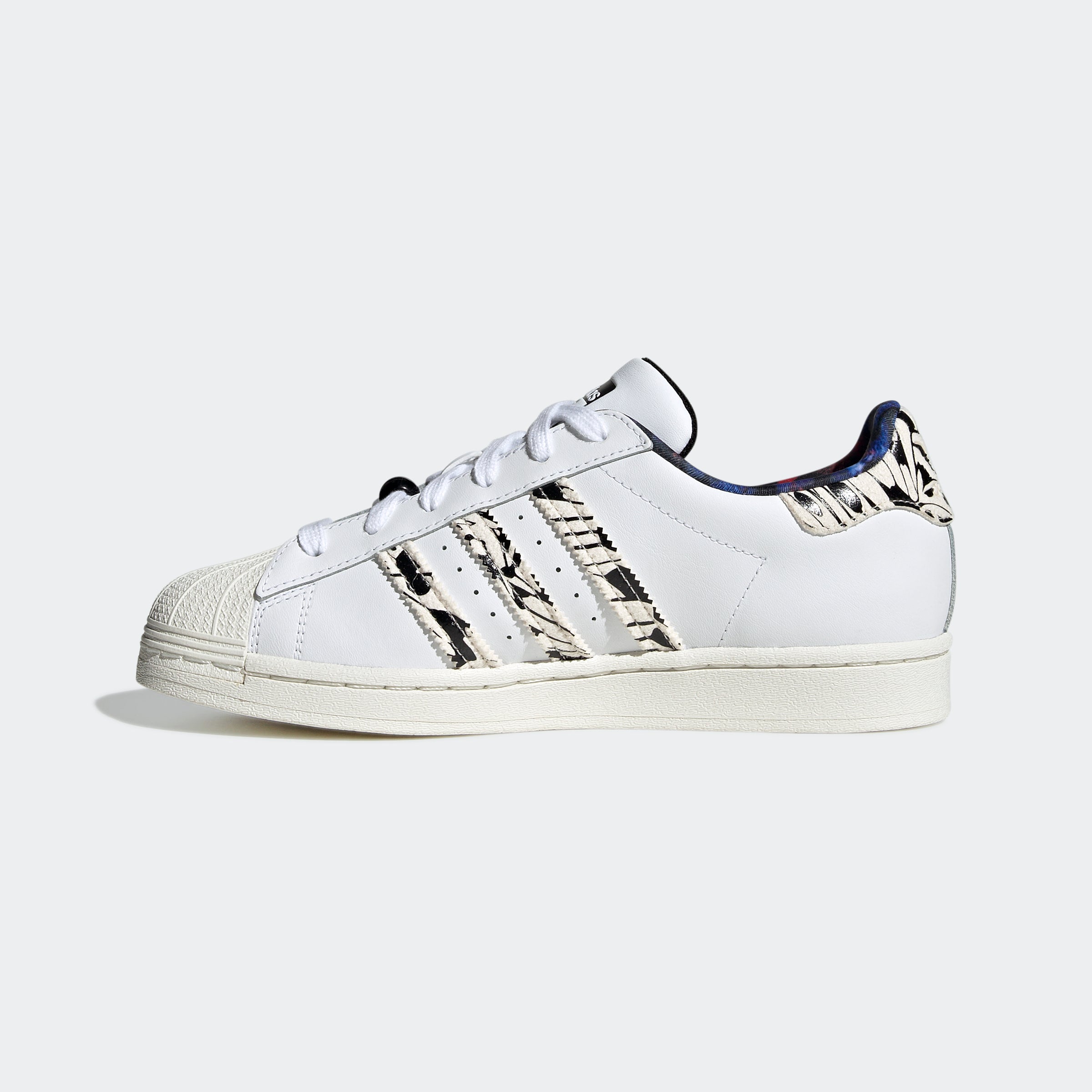Women's adidas Originals Superstar Shoes White Butterfly