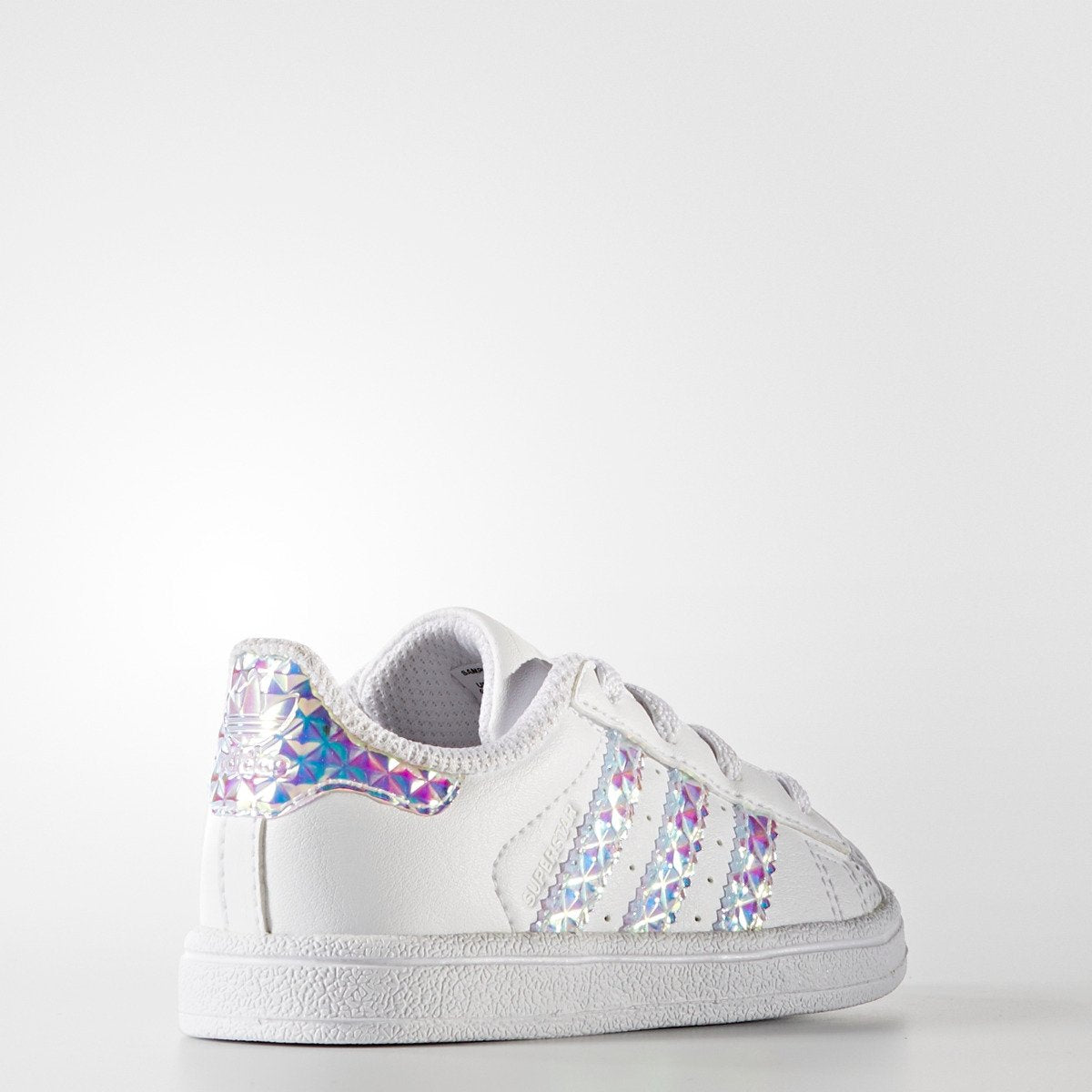 Toddler's adidas Originals Superstar Shoes Iridescent