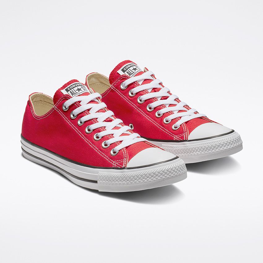 Unisex Converse Chuck Taylor All Star Low Top Shoes Red
